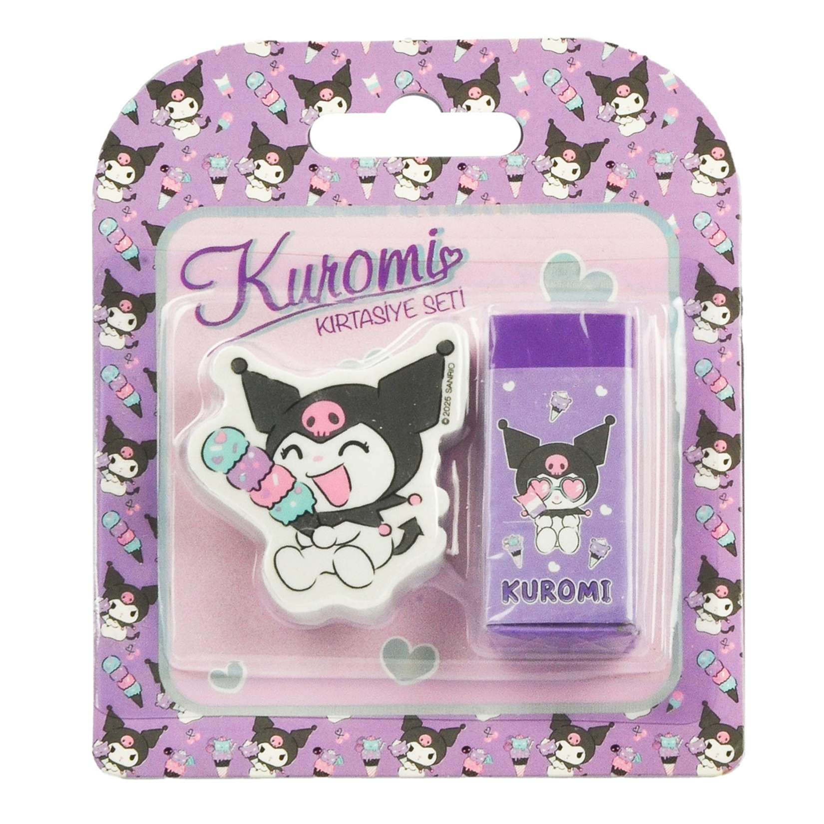 Kuromi Silgi Blister 2'li - Görsel 1