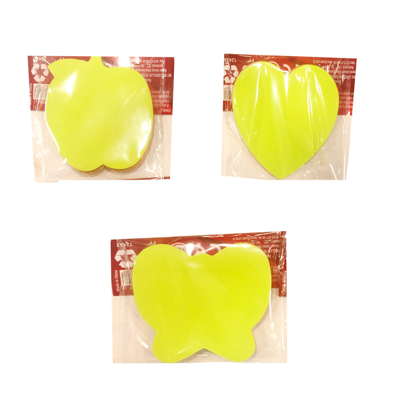 Fly Post It Şekilli 75 Yaprak - Görsel 2