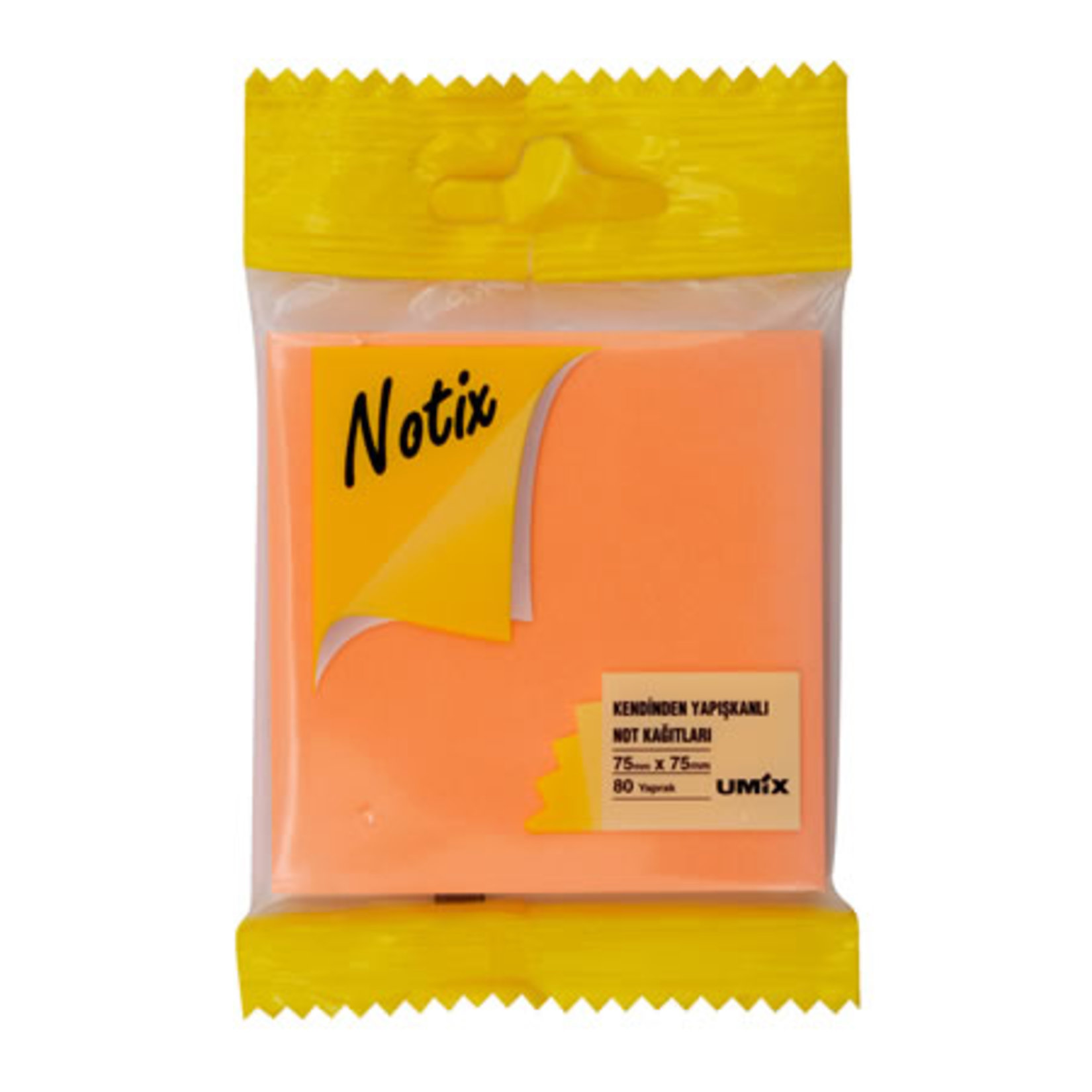 Neon Turuncu 80 Yaprak 75X75