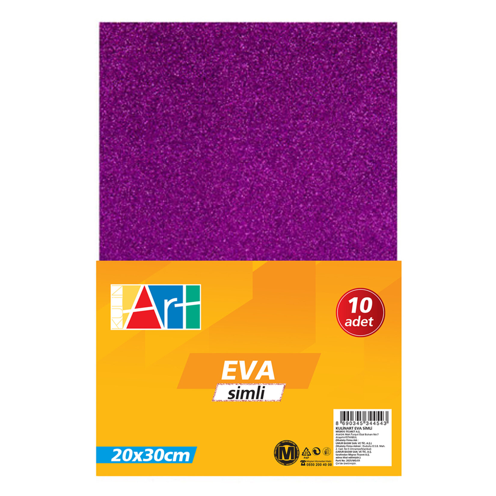 Kulinart Eva Simli 20 x 30 10'lu