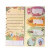 Fly Desenli Yapışkanlı Notluk Set - Görsel 1