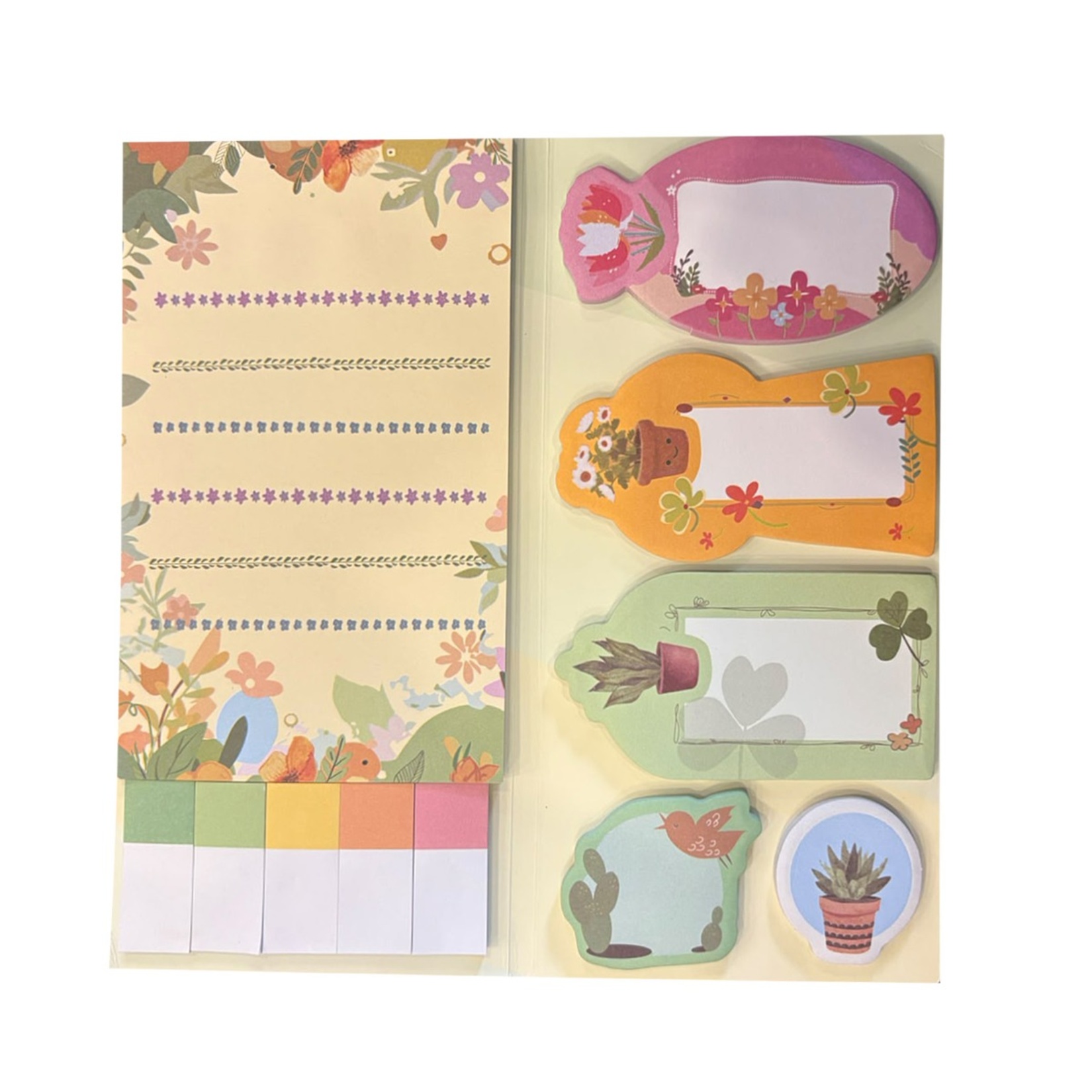 Fly Desenli Yapışkanlı Notluk Set - Görsel 1