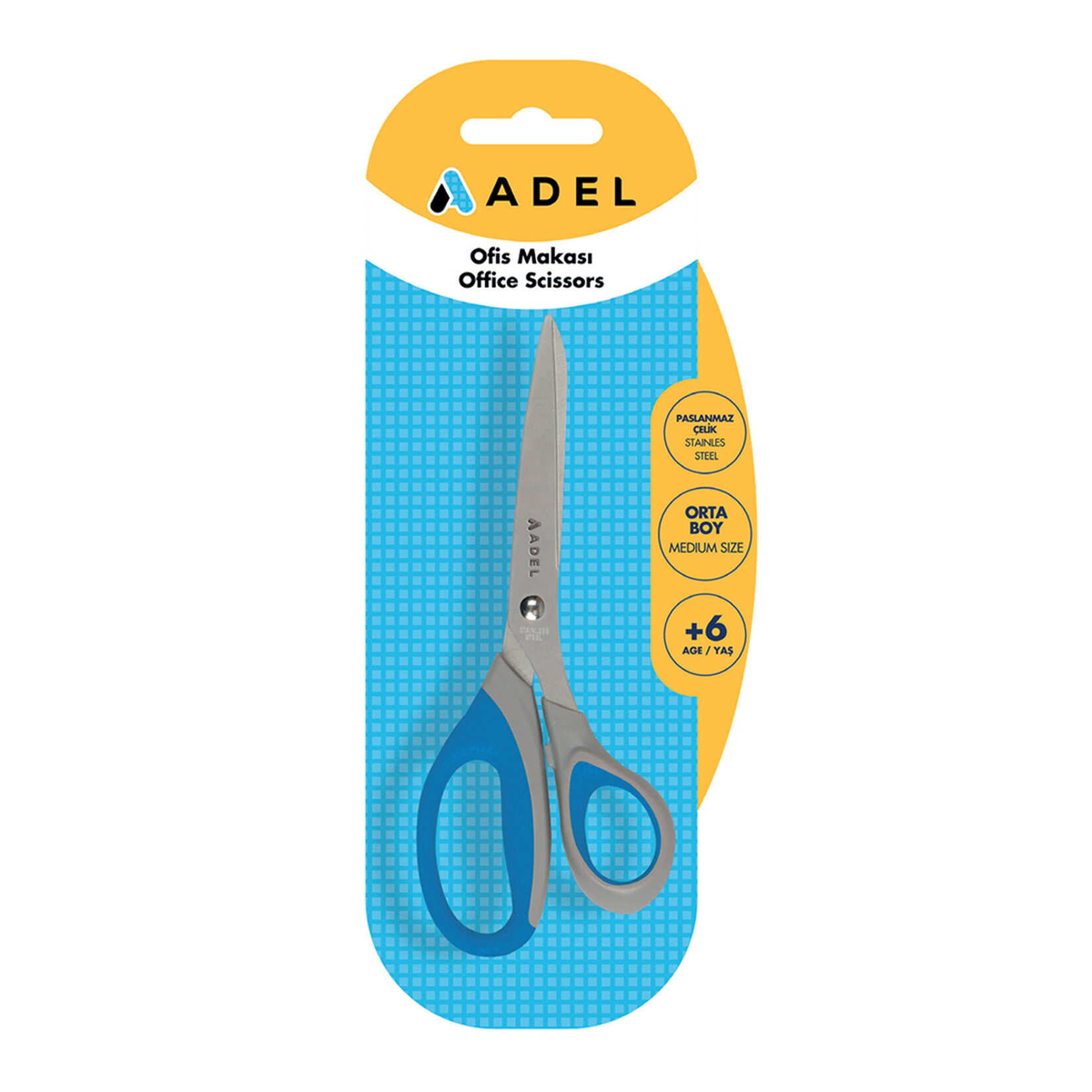 Adel Blister Ofis Makası Orta Boy