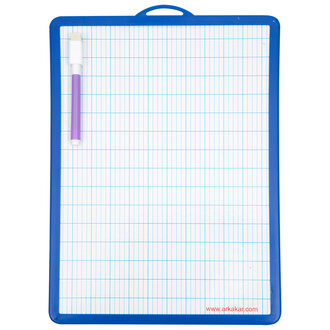 Yazı Tahtası Çift Taraflı 20Cmx27cm + Kalem