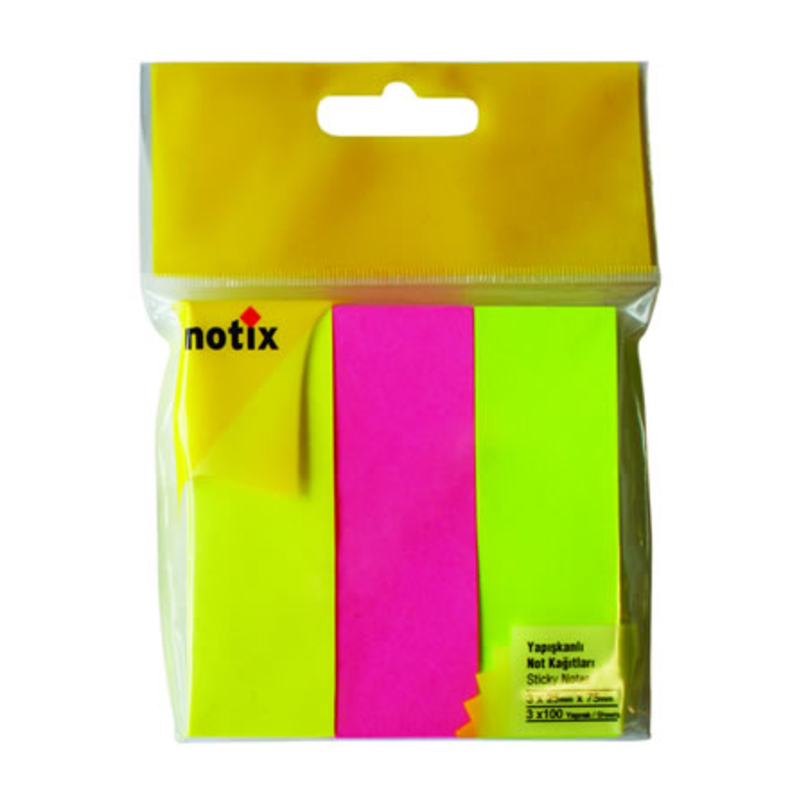 Kağıt Ayraç 3 Renk X100yaprak