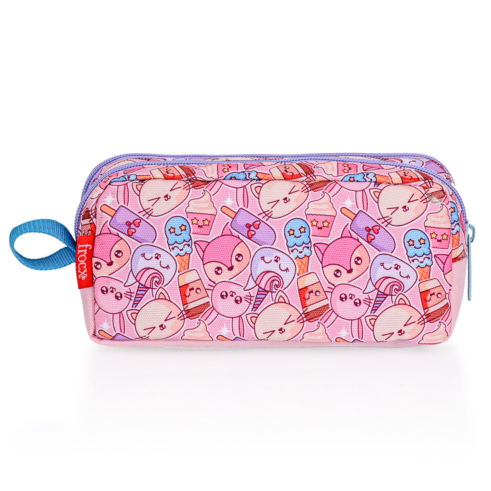 Frocx Çift Gözlü Kalem Çantası Due-pls Charmıng - Görsel 3