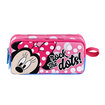 Frocx Minnie Mouse Çift Gözlü Kalem Çanta due-rx Dots - Görsel 1