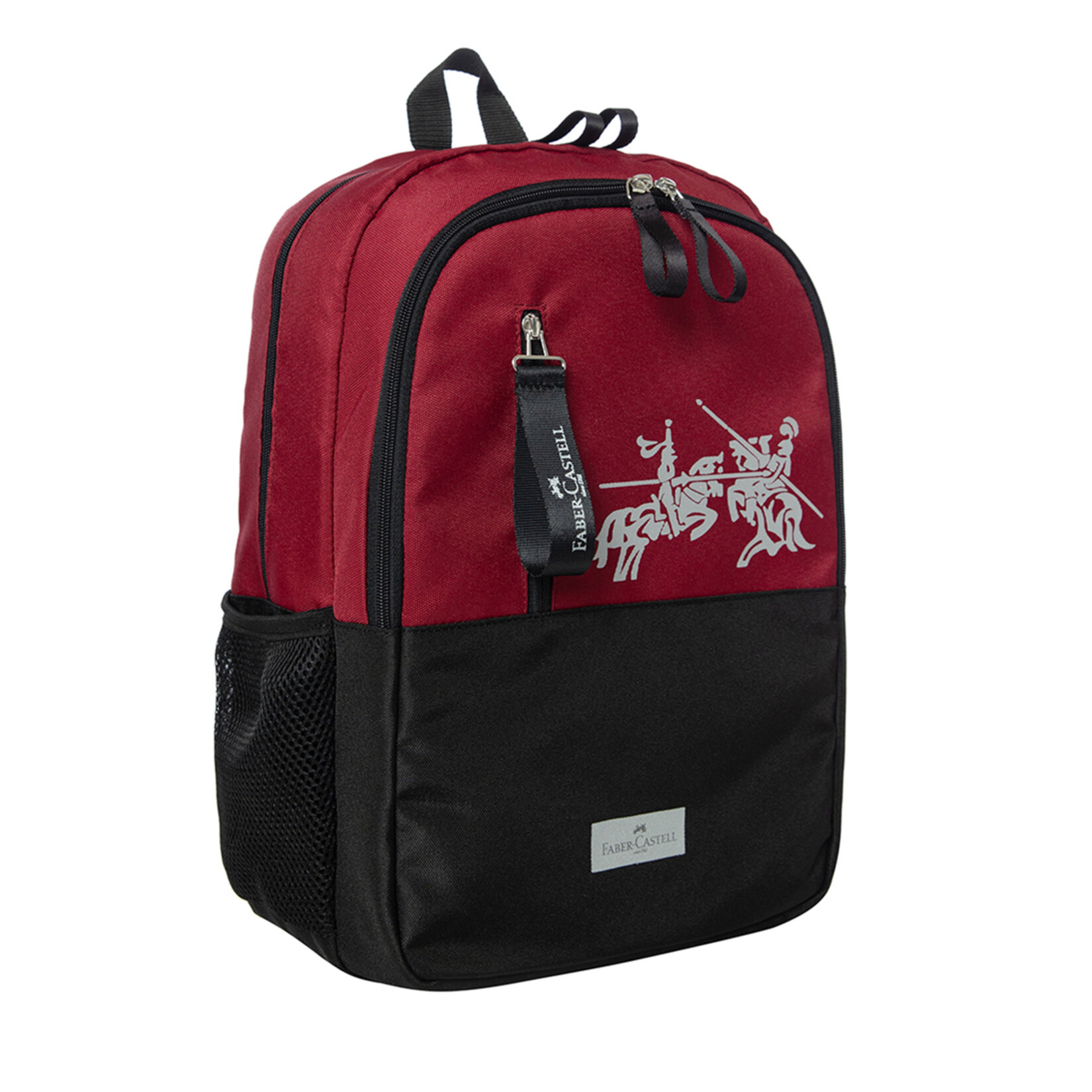 Faber Castell Duo Sırt Çantası Bordo Siyah