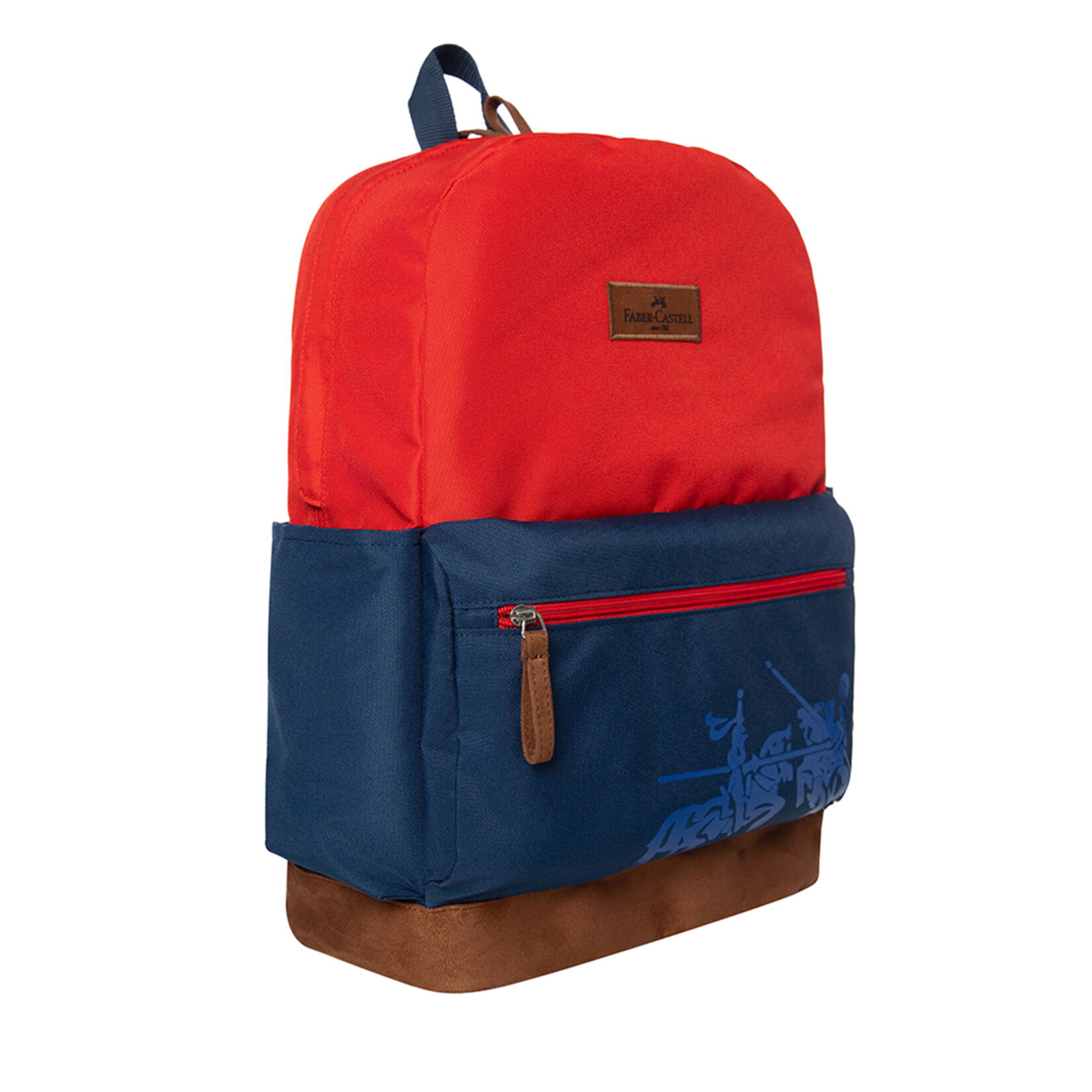 Faber Castell Urban Sırt Çantası Kırmızı Mavi