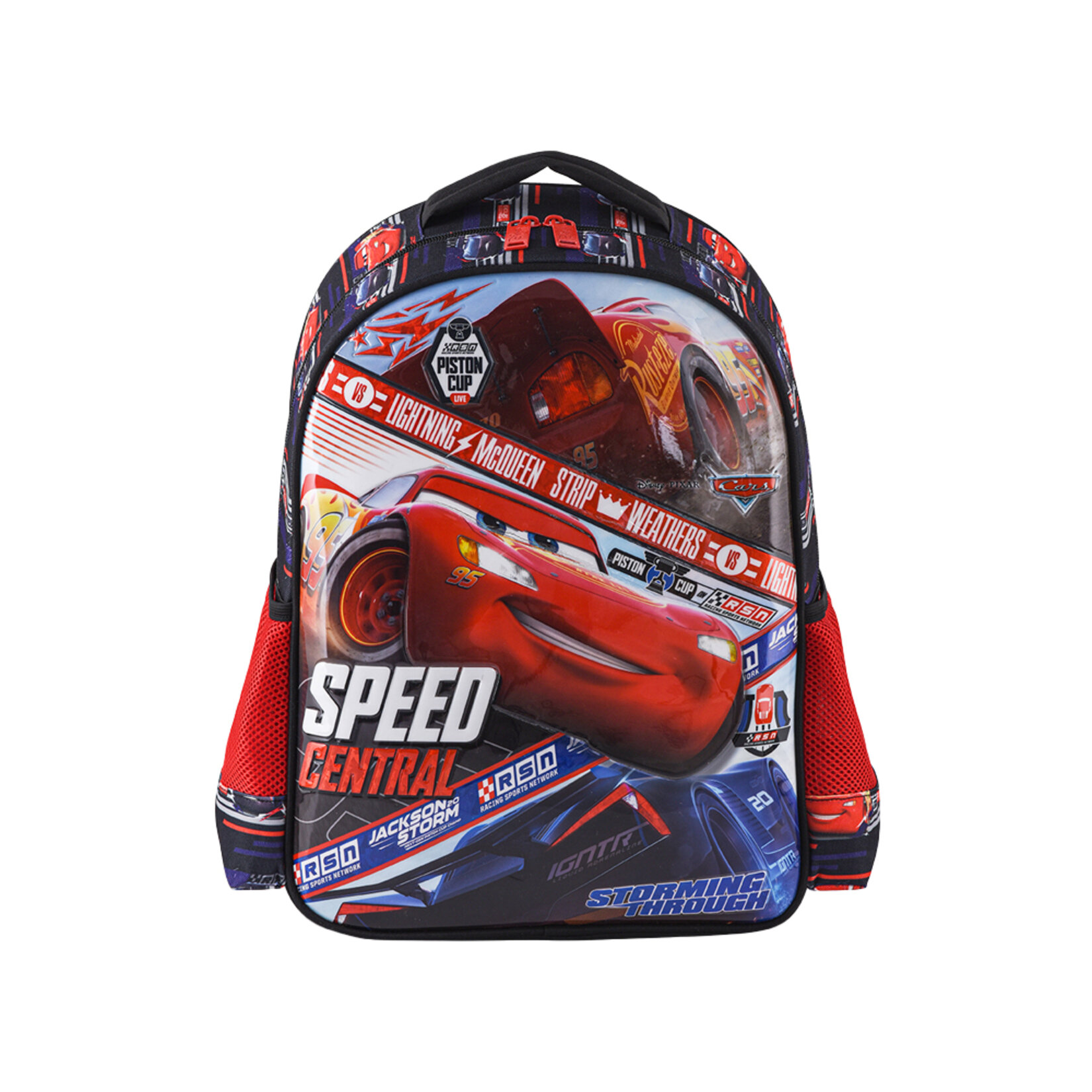 Cars Anaokulu Çantası Brıck Speed Central - Görsel 1