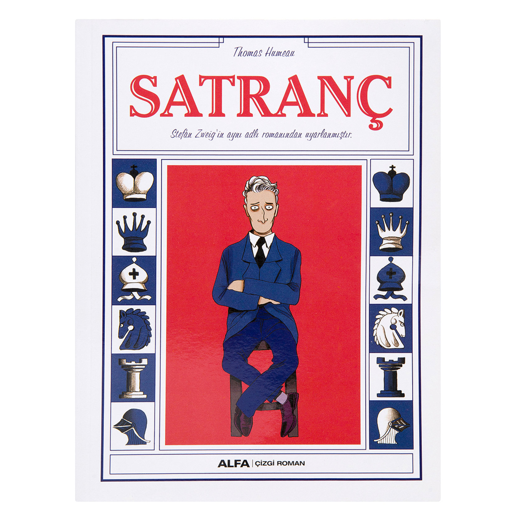 Satranç- Çizgi Roman Thomas Humeau