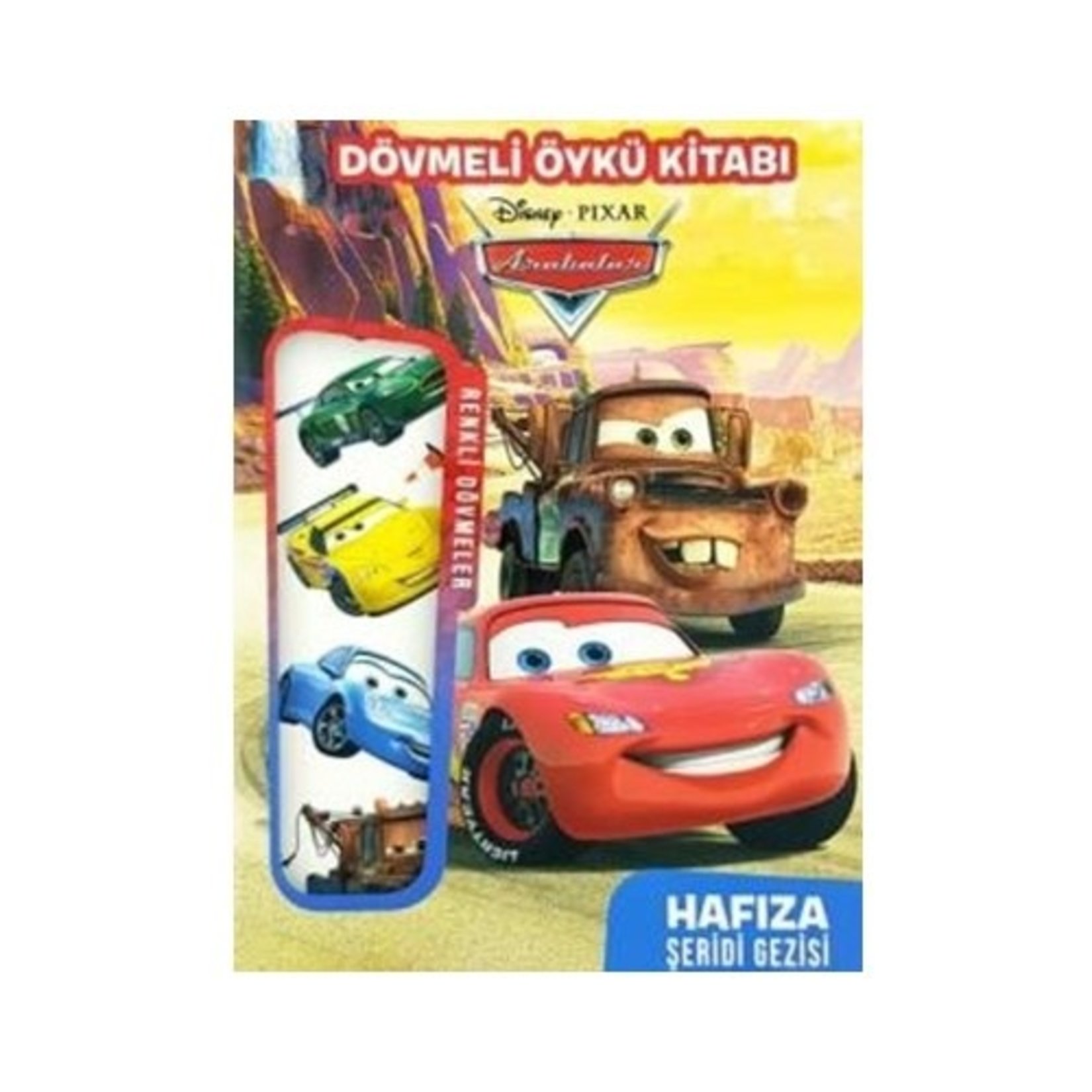Disney Arabalar Dövmeli Öykü Kitabı