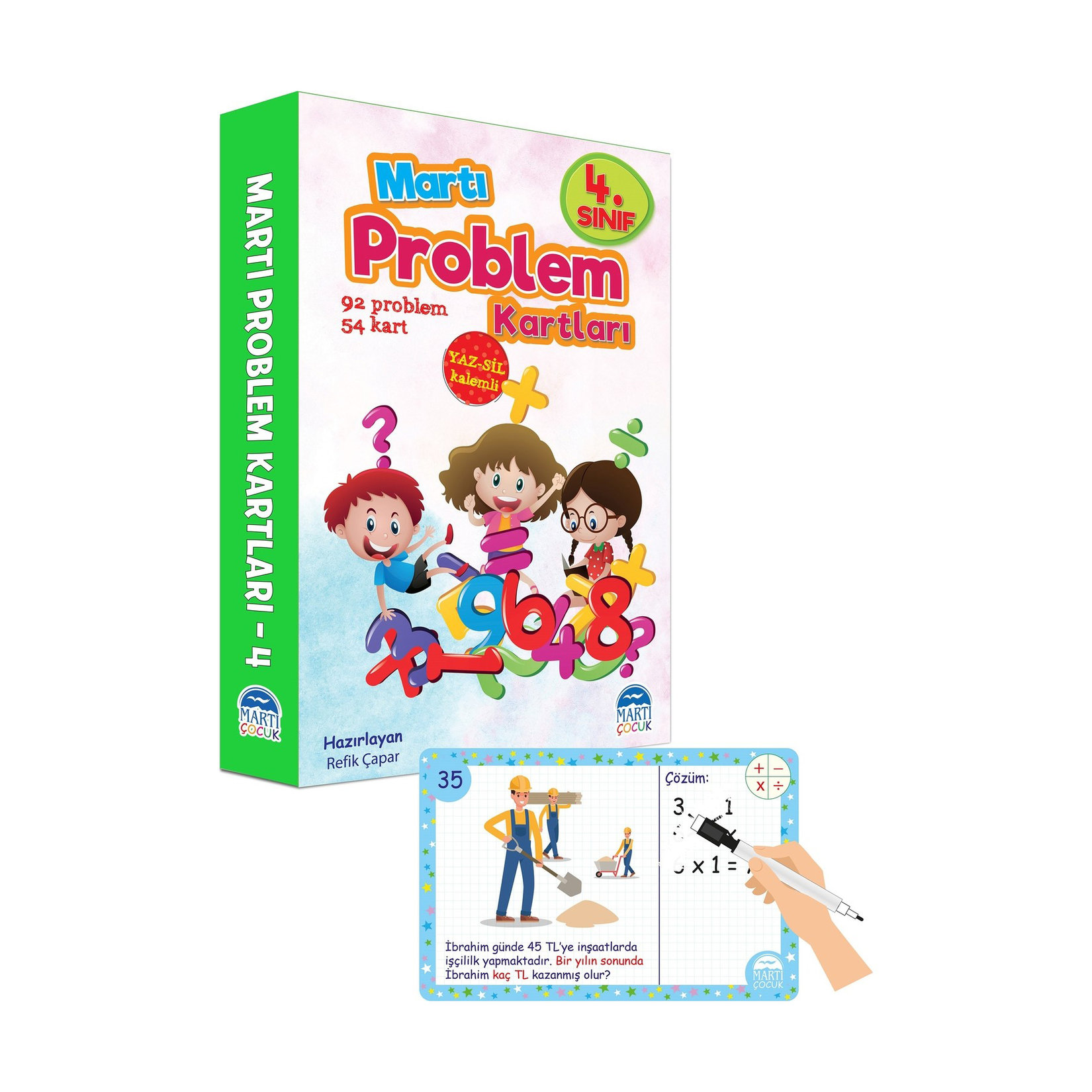 Martı Problem Kartları 4.Sınıf