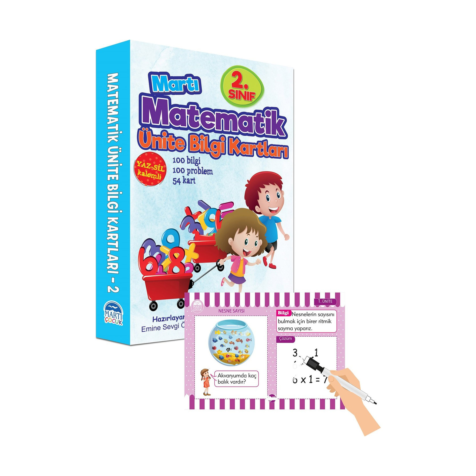 Martı Matematik Ünite Bilgi Kartları 2. Sınıf
