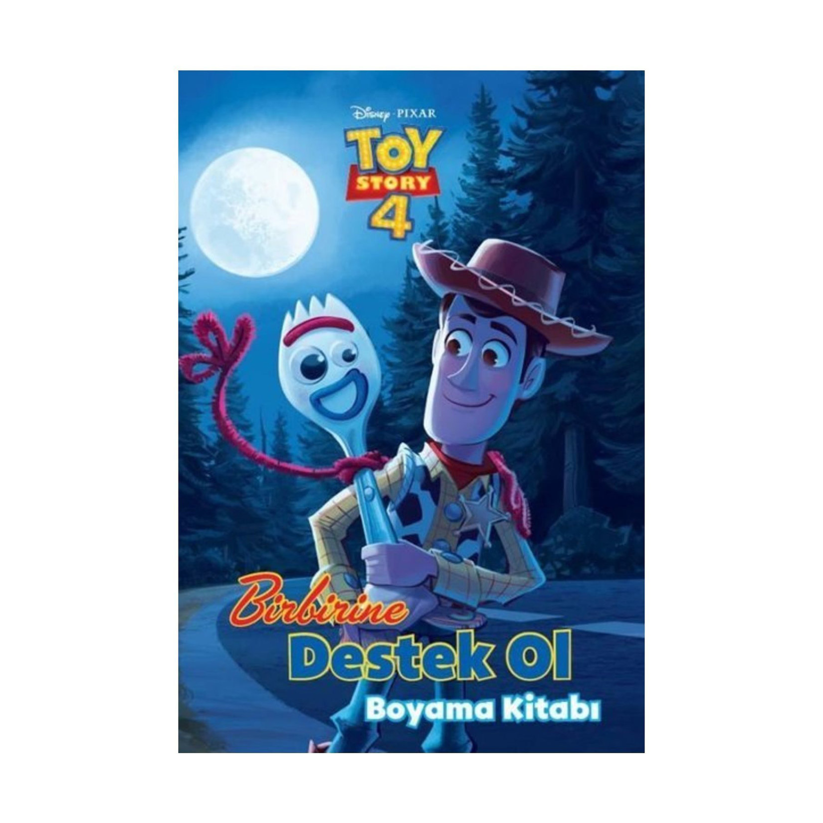 Disney Toy Story Birbirine Destek Boyama