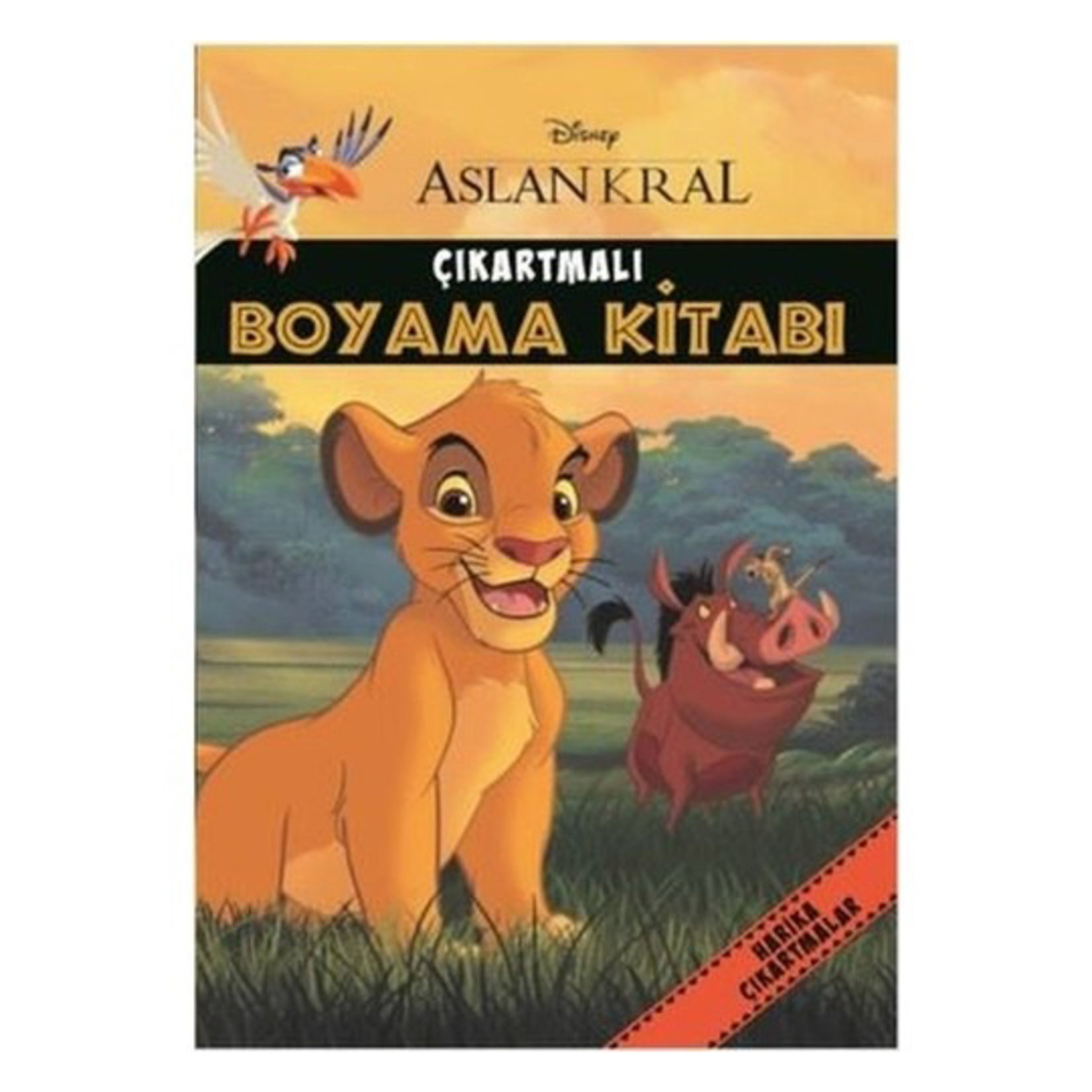 Disney Aslan Kral Çıkartmalı Boyama Kitabı