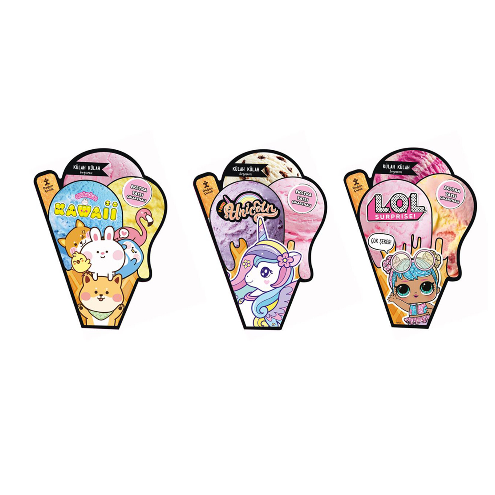 Külah Külah Boyama Dısney Karlar Ülkesi - Görsel 2