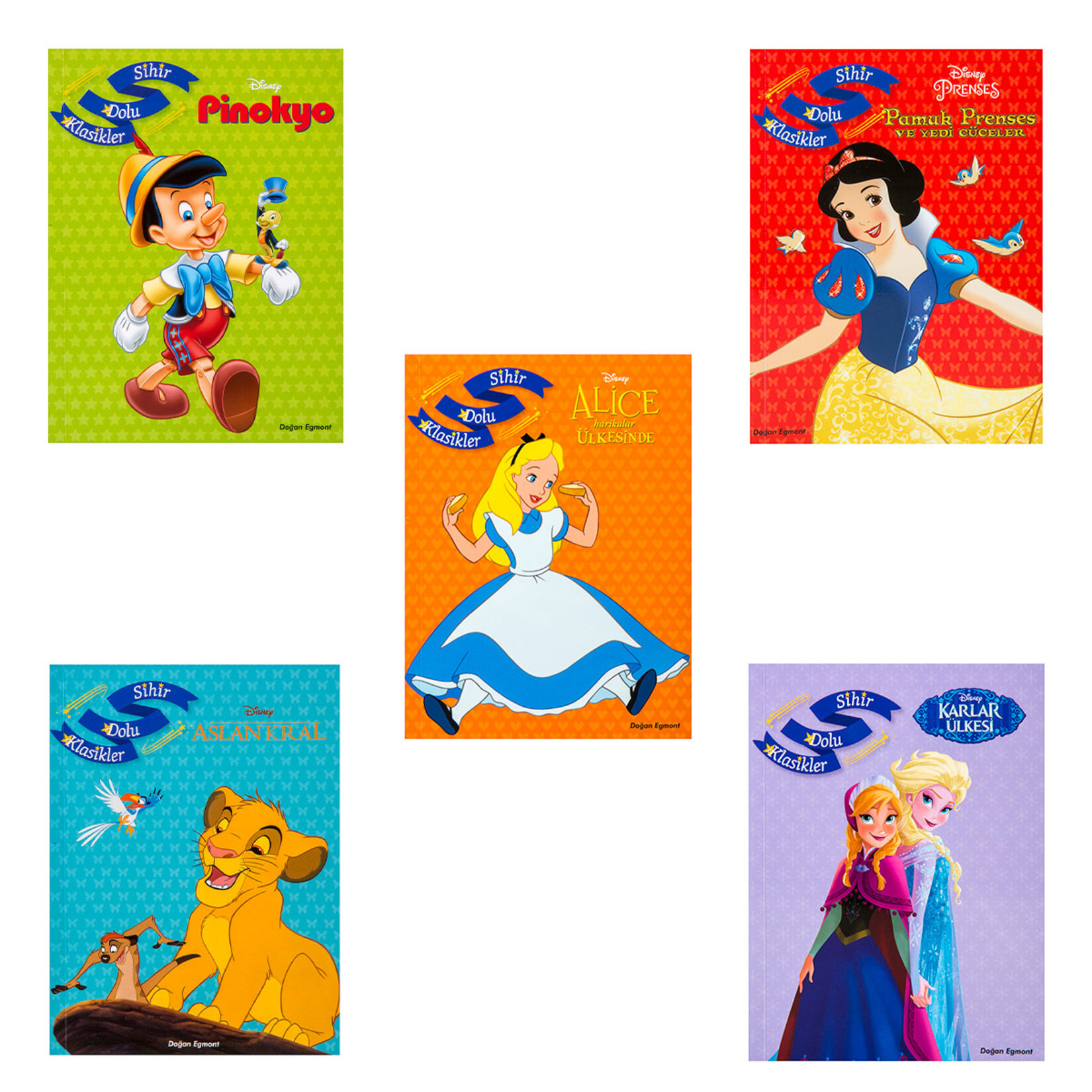 Disney Çocuk Klasikleri Cep Boy Kitap