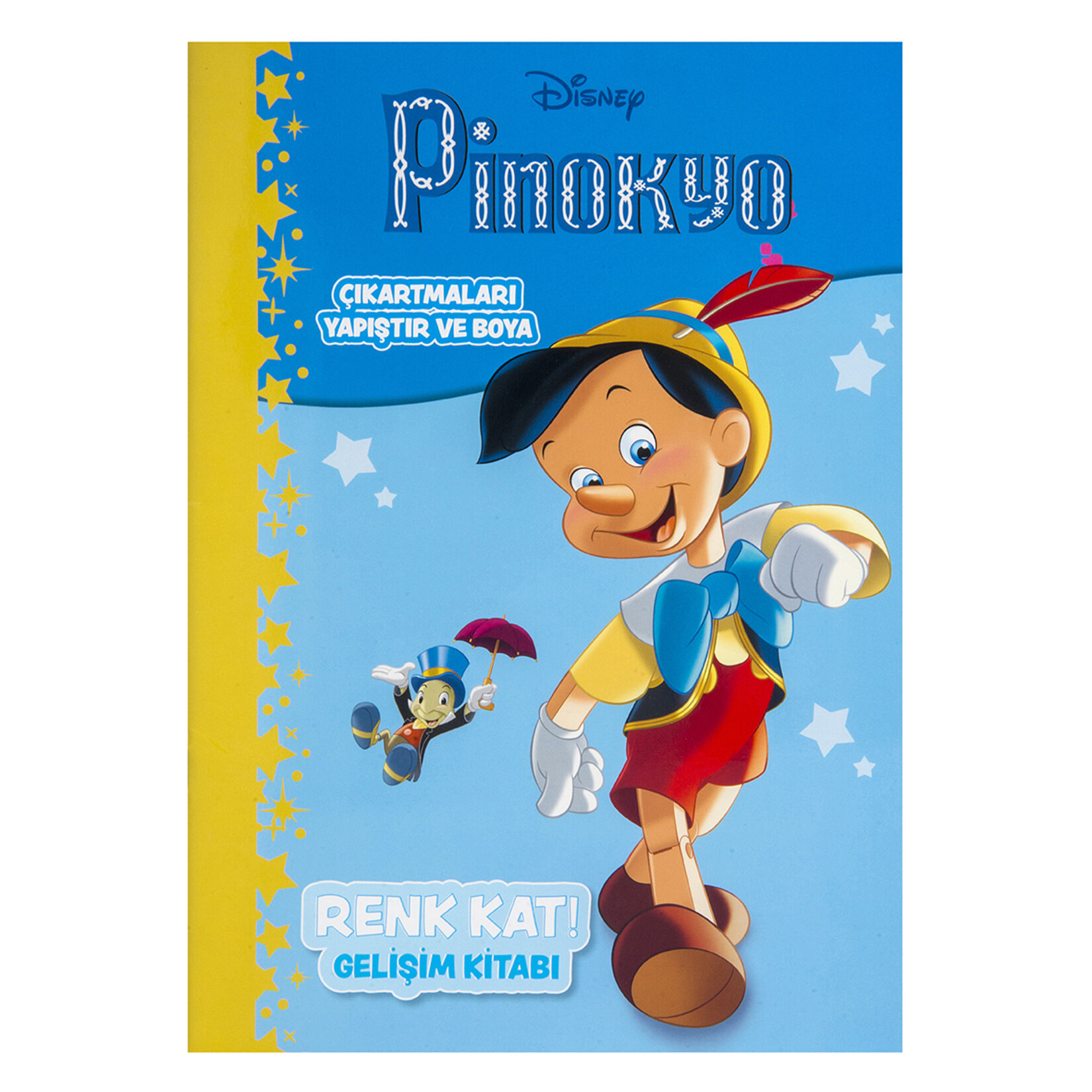 Disney Pinokyo Renk Kat Gelişim Kitabı