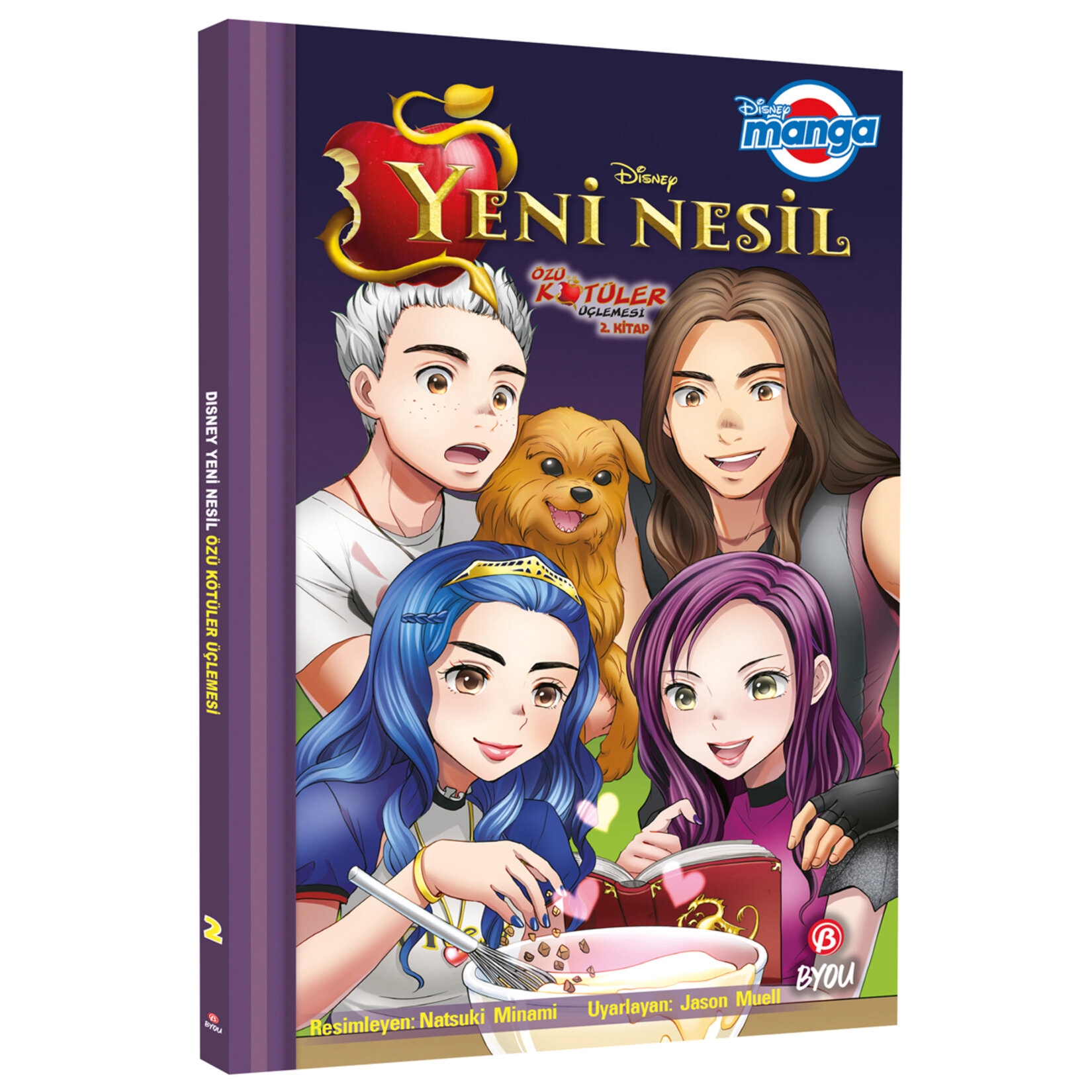 Manga Disney Yeni Nesil Özü Kötü Ler Üçleme Üçüncü - Görsel 2