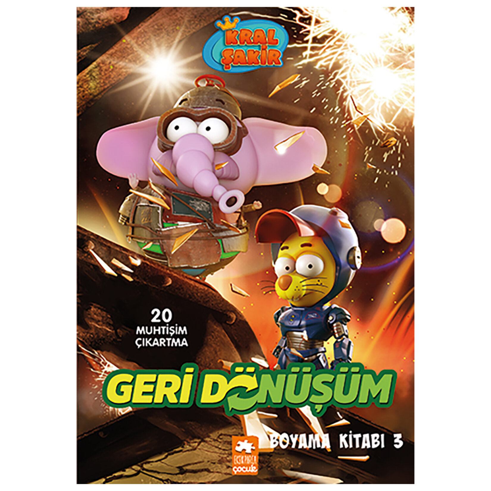 Kral Şakir Geri Dönüşüm Boyama Kitabı - Görsel 3