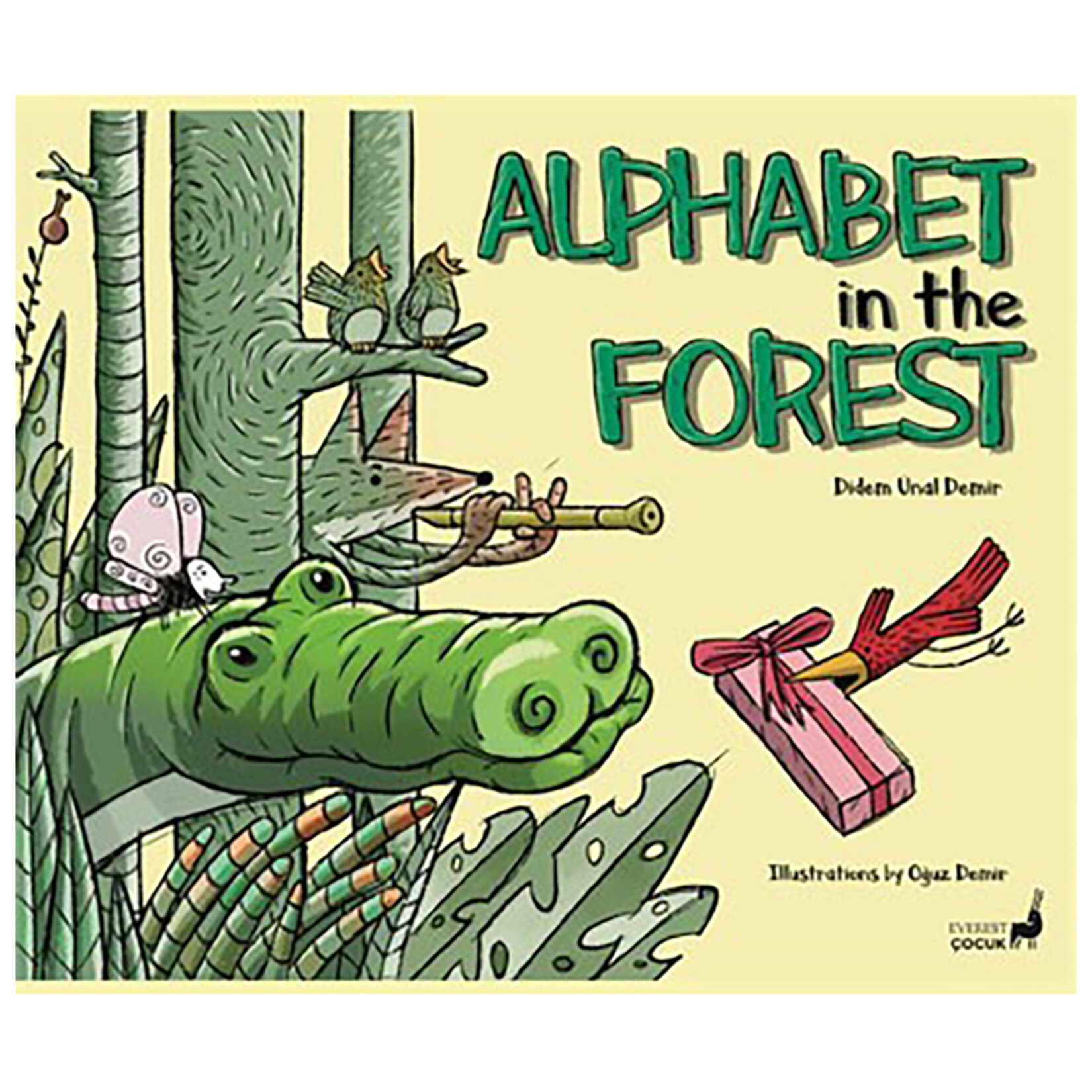 Alphabet In The Forest