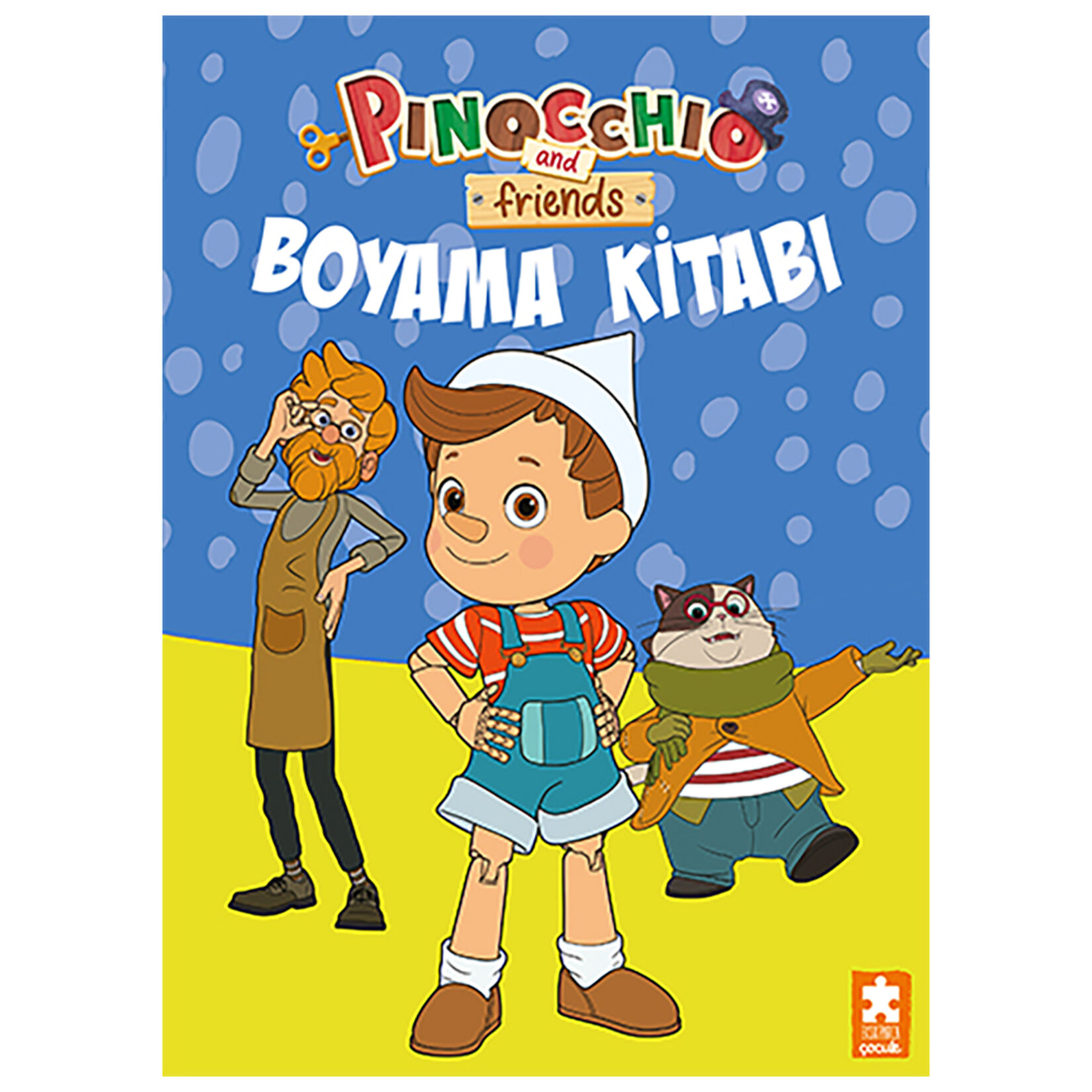 Pinocchio And Friends-Boyama Kitabı Serisi - Görsel 3