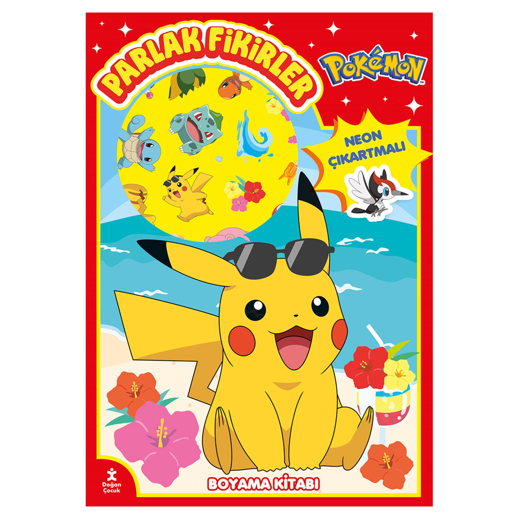 Parlak Fikirler Neon Çıkartmalı Boyama Kitabı - Görsel 4