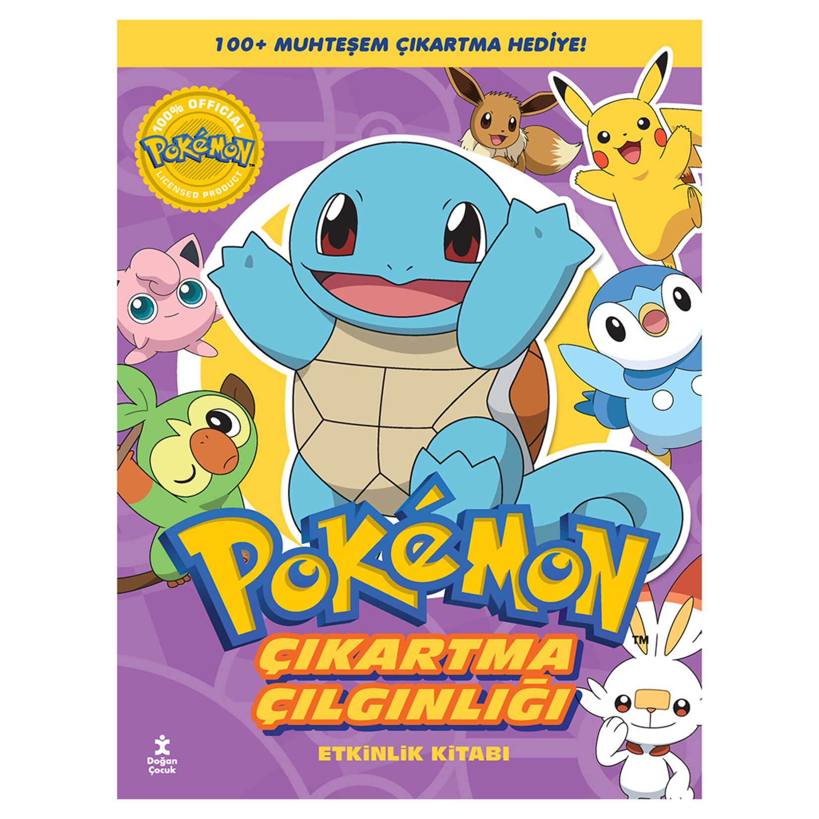 Pokemon Squirtle Çıkartma Çılgınlığı