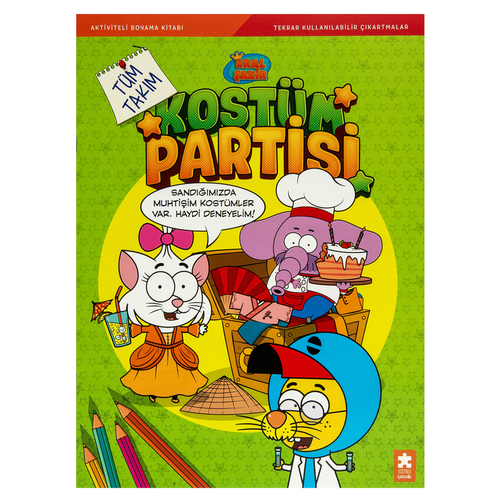 Kral Şakir Kostüm Partisi Tüm Takım