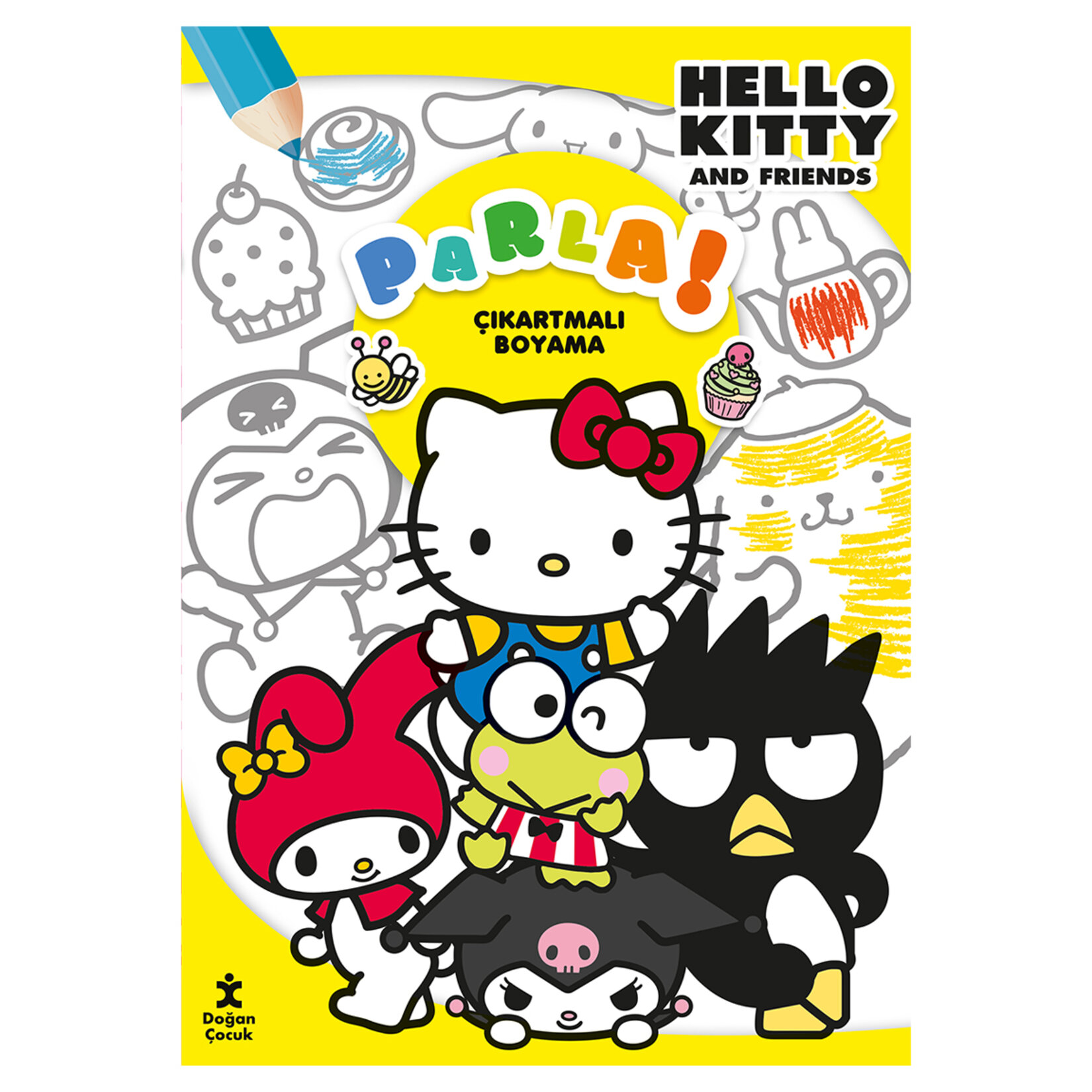 Lisanslı Parla Çıkartmalı Boyama Kitabı - Görsel 3