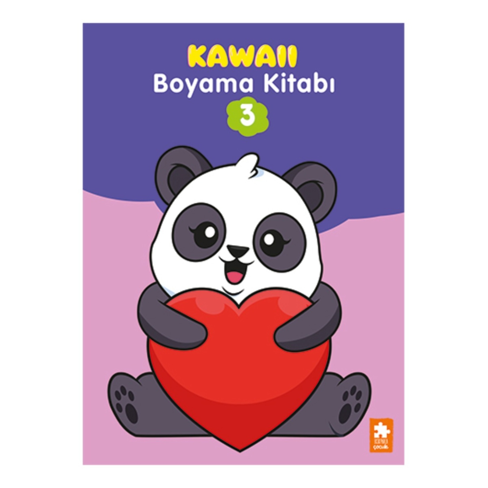 Eksik Parça Kawaii Boyama Stickersız - Görsel 2