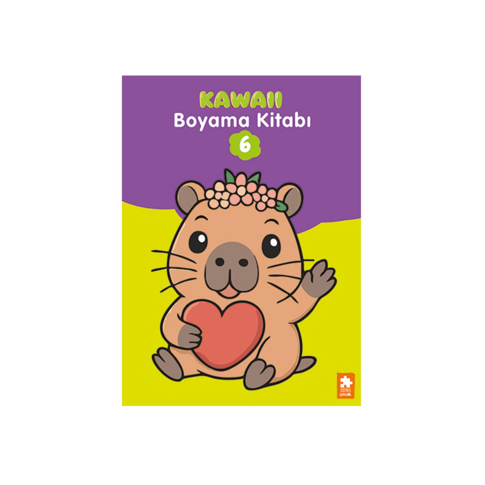 Eksik Parça Kawaii Boyama Stickersız - Görsel 6