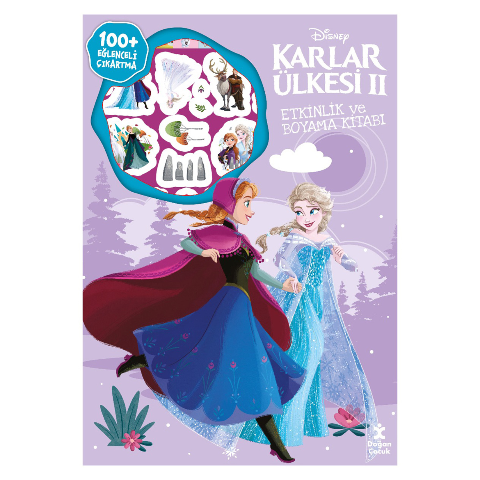 Çok Çıkartmalı Boyama Kitabı - Görsel 1