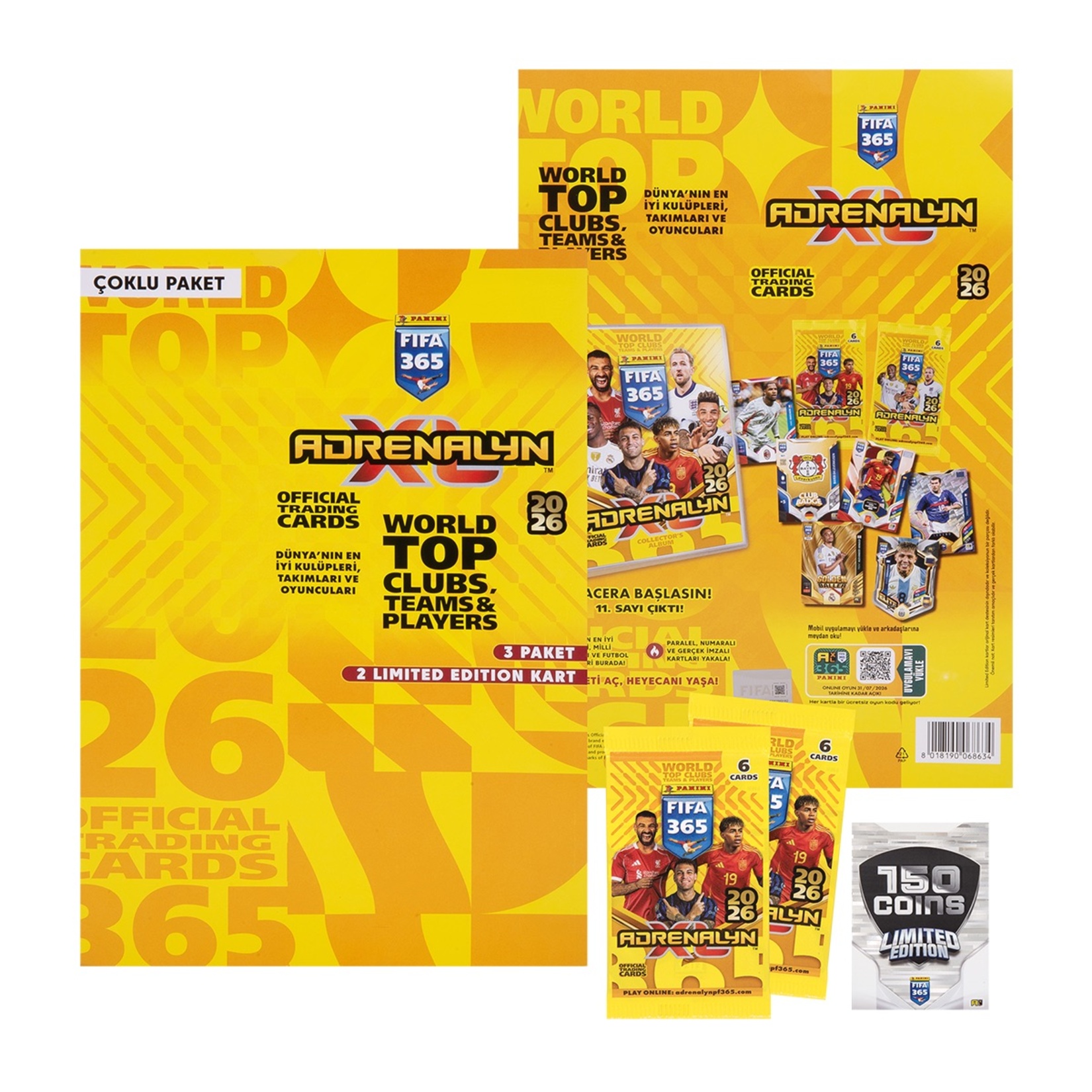 Çoklu Paket Panini Fifa 365