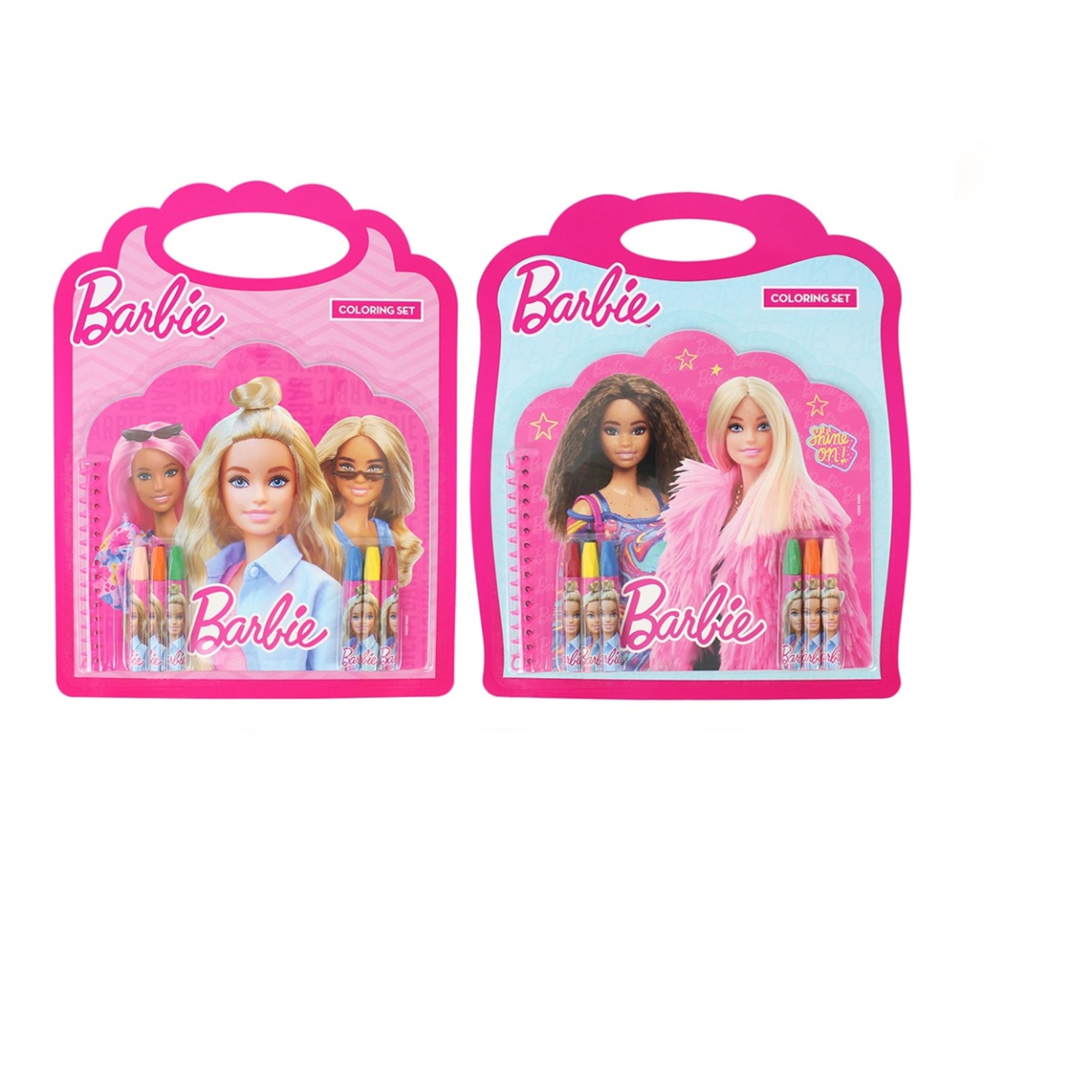 Barbie B-0400 Barbie Boyama Seti Pastel Boyalı
