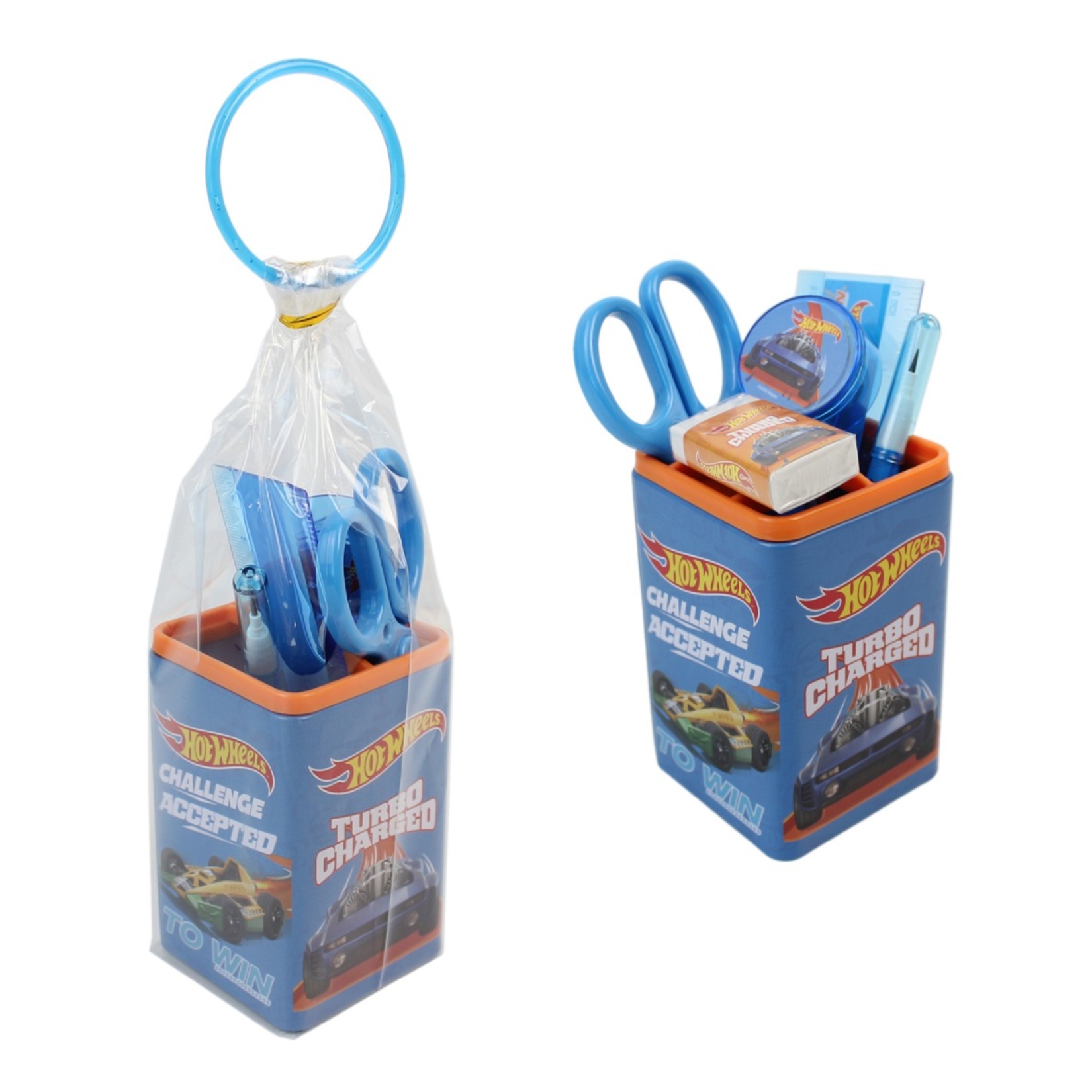 Hot Wheels HW-2986 Masaüstü Kırtasiye Seti