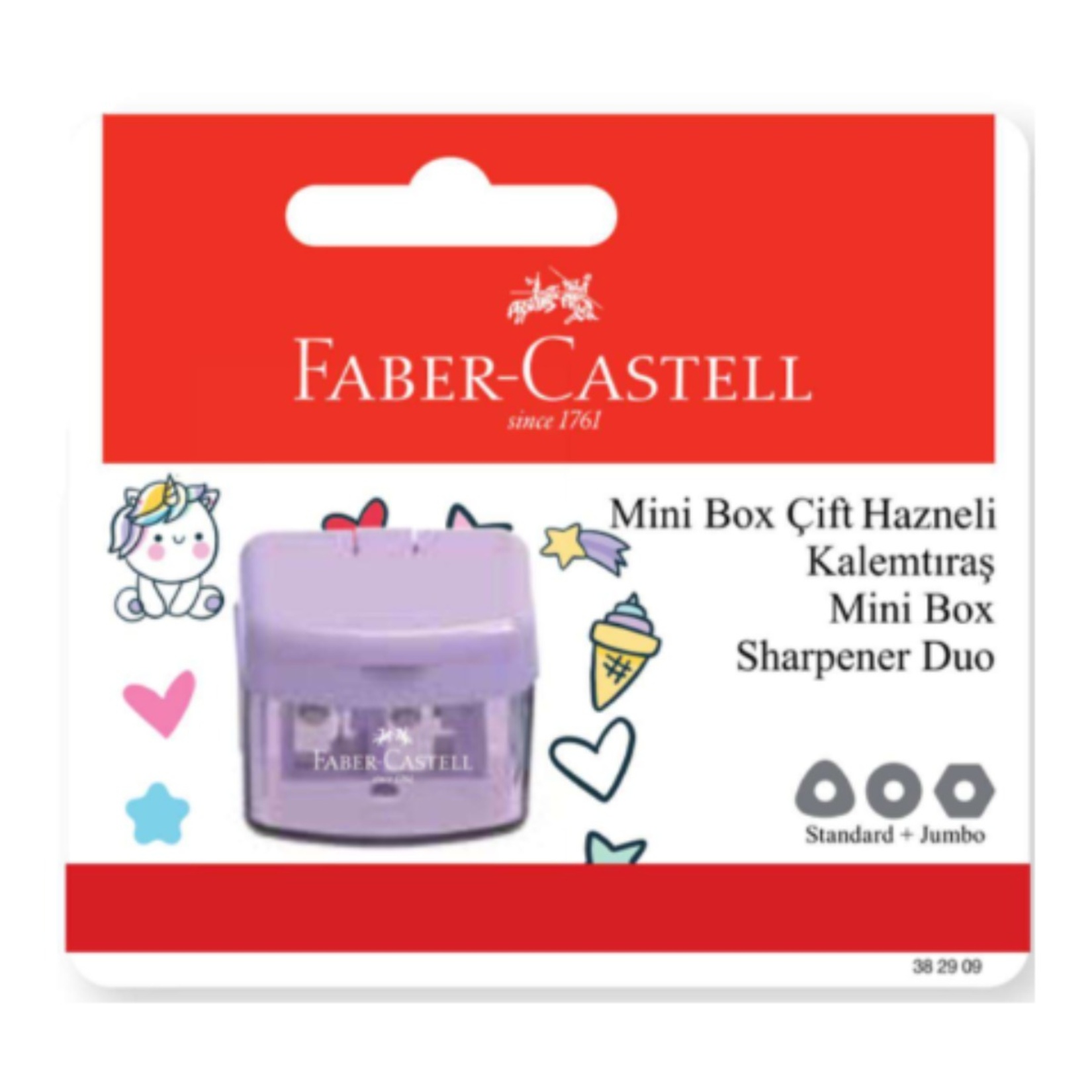 Faber Castell Mini Box Çift Hazneli Kalemtıraş