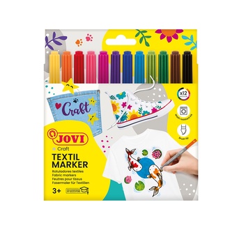 Jovi 1410 Decor Tekstil Kalemi 12 Renk