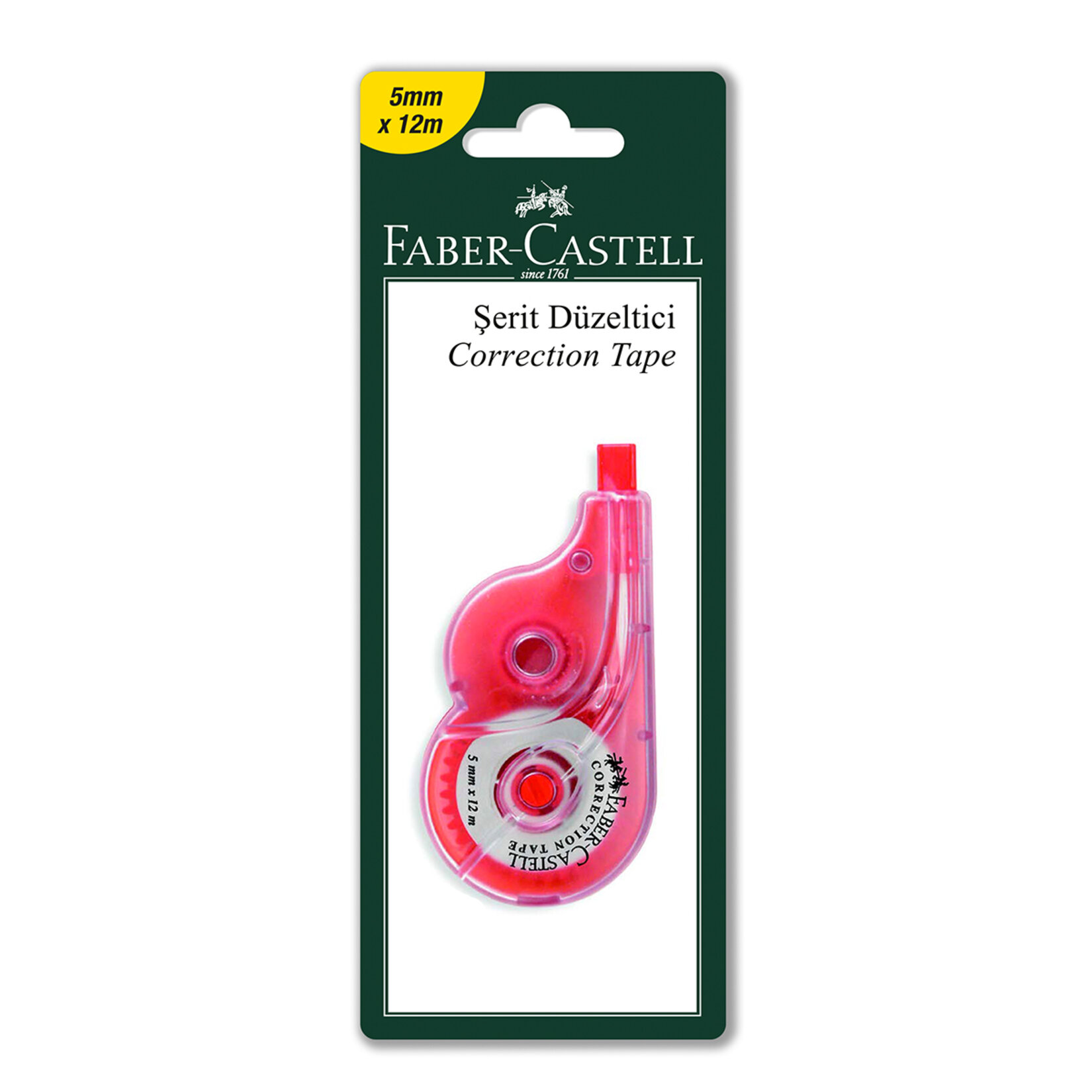 Faber-Castell Blister Şerit Düzeltici 5Mmx12m - Görsel 1