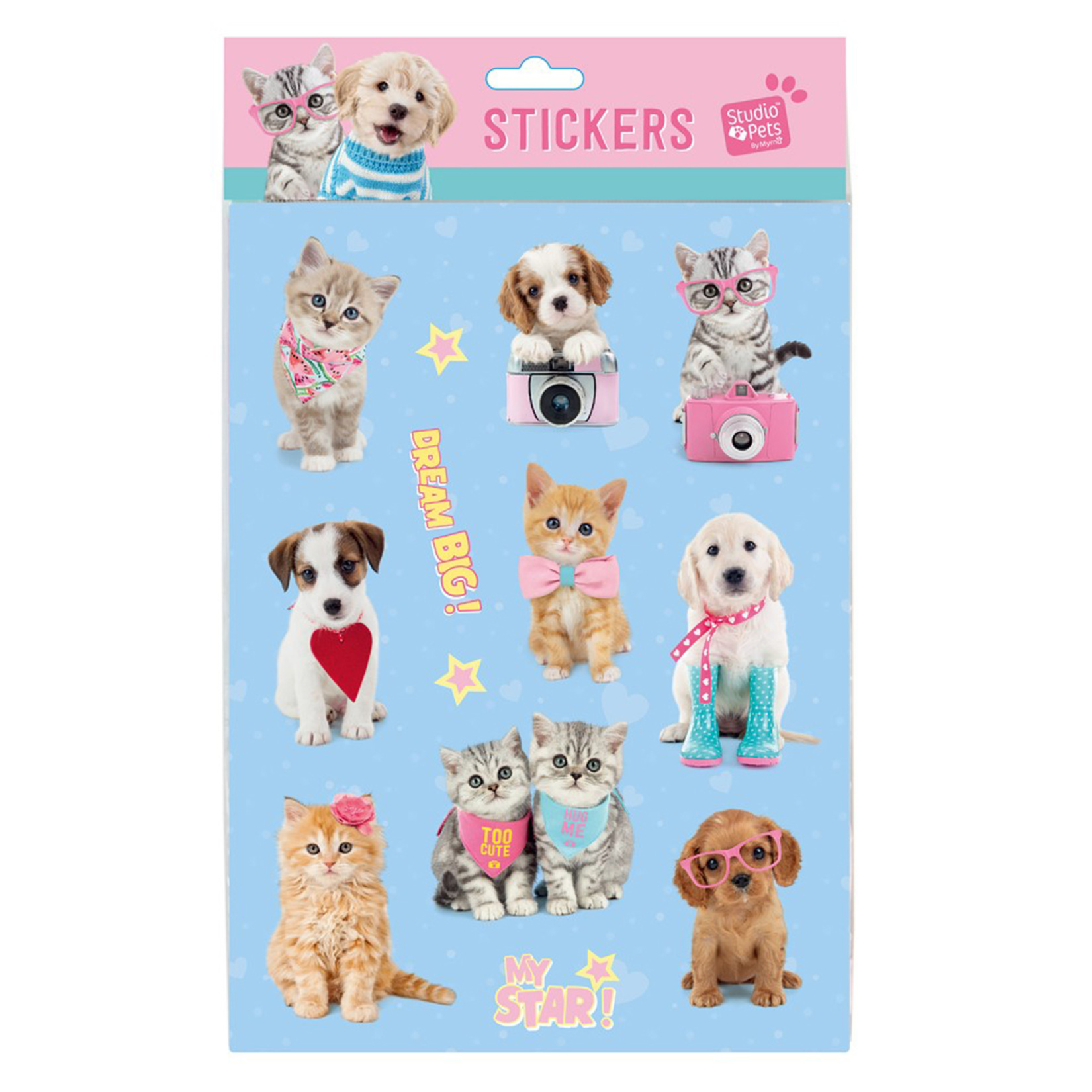 Studio Pets PT-4673 3D Sticker - Görsel 1