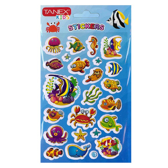 Tanex Kids TNX-2616605 Sevimli Canlılar Sticker