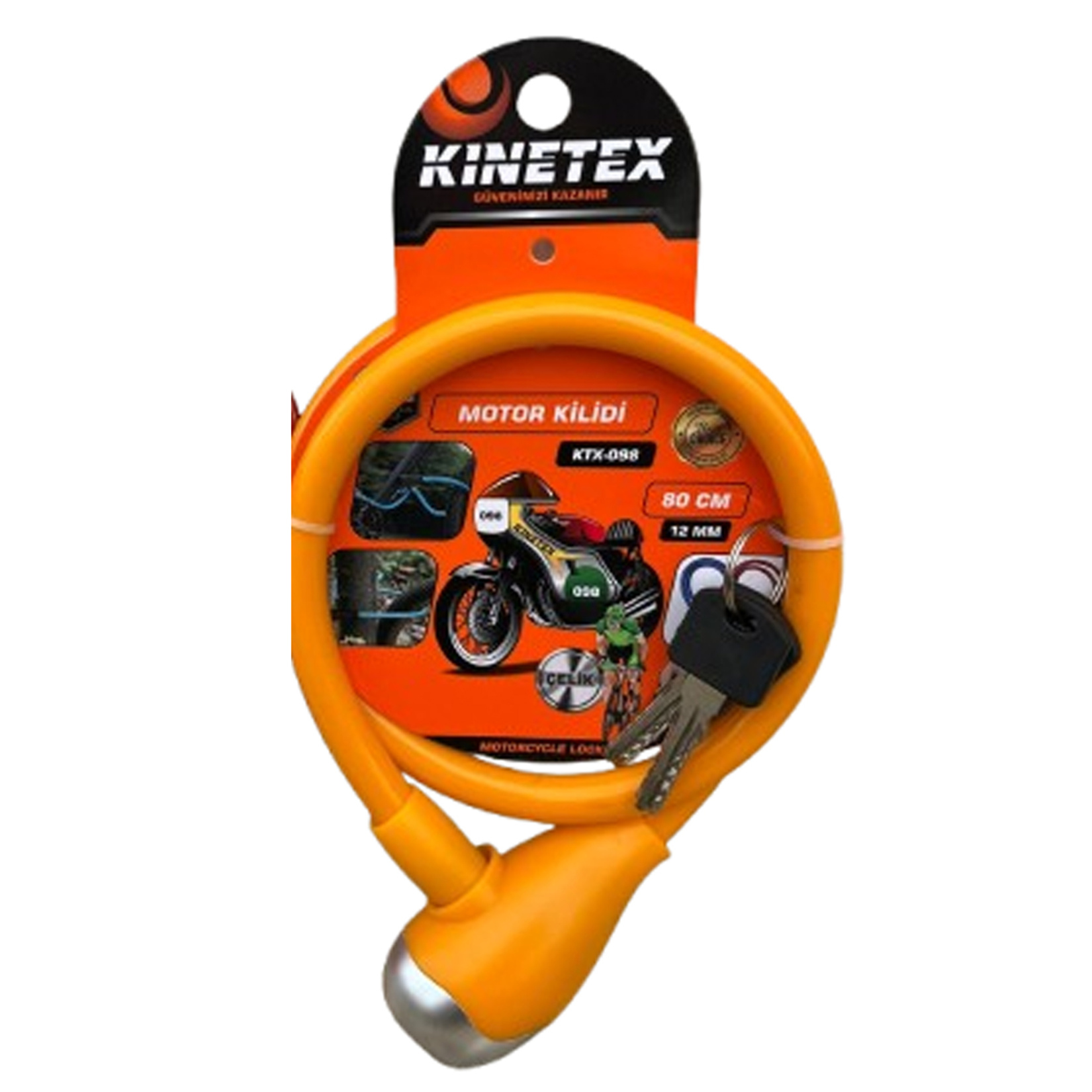 Kinetex Motor Kilidi KTX-098 80 Cm x 12 Mm - Görsel 1