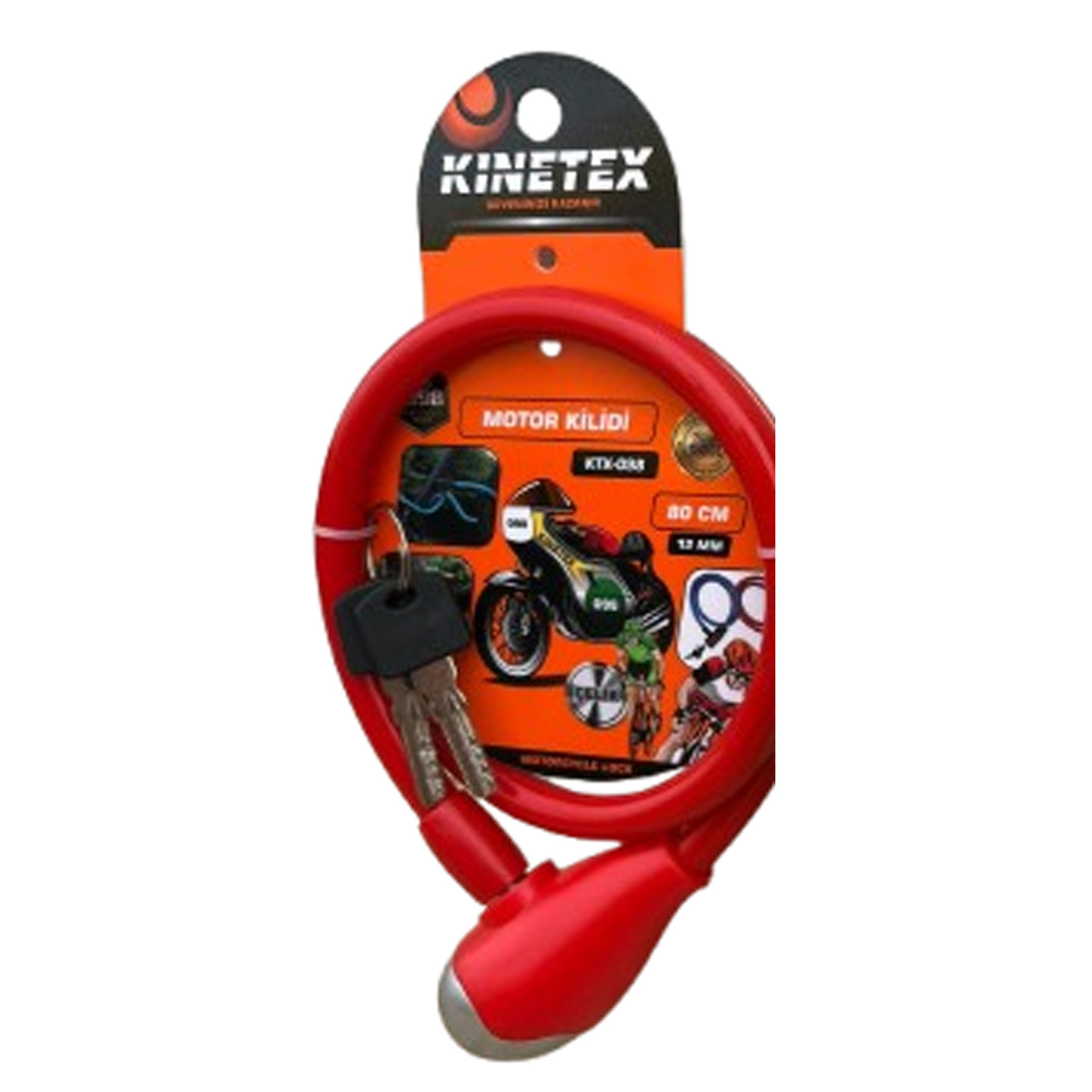Kinetex Motor Kilidi KTX-098 80 Cm x 12 Mm - Görsel 2