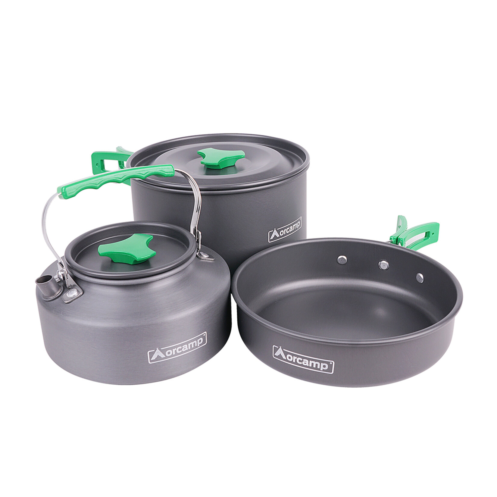 Orcamp Out-1150 Alüminyum Kamp Tencere Seti - Görsel 1