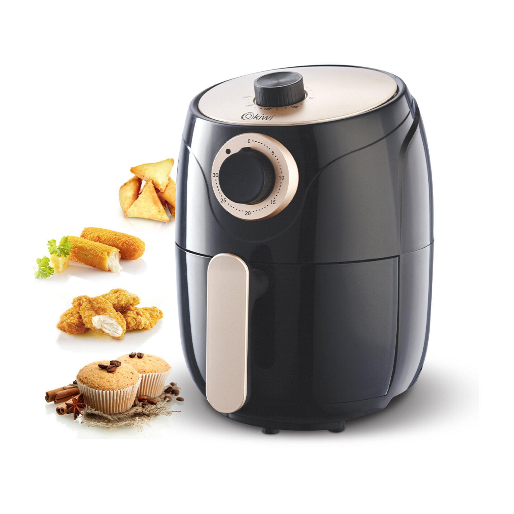 Kiwi Kaf-5515 Yağsız Fritöz - Görsel 2