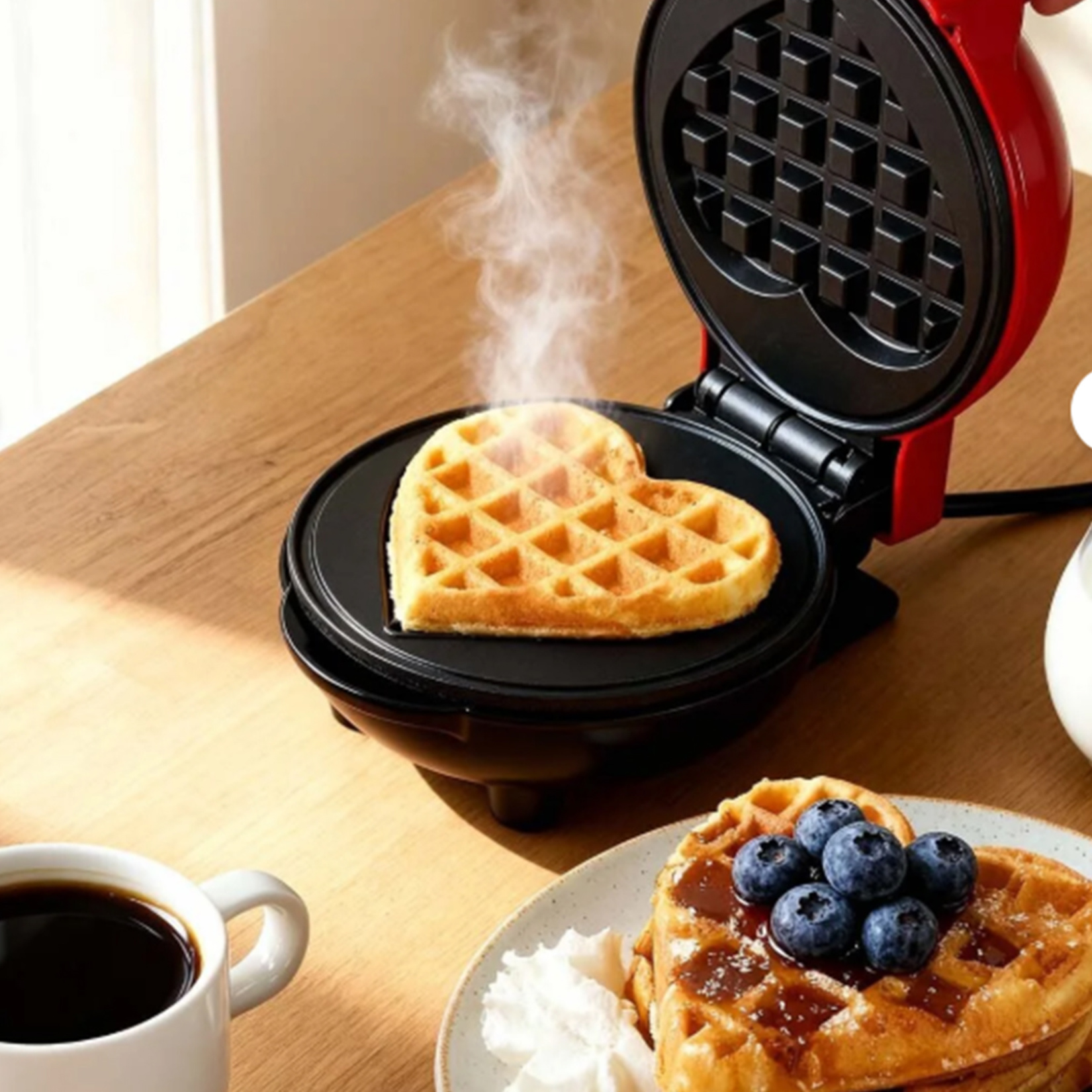 Kiwi KSM-2401W Mini Waffle Makinesi - Görsel 4