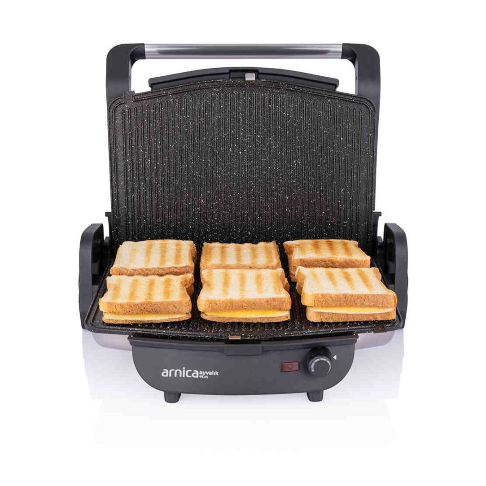 Arnica Ayvalık Plus Tost Makinesi Siyah - Görsel 5