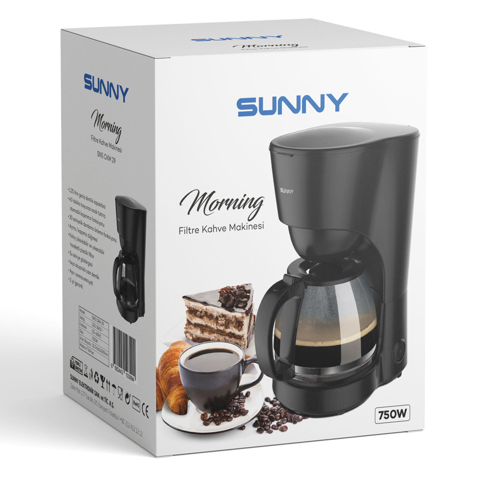 Sunny Morning Filtre Kahve Makinesi - Görsel 1