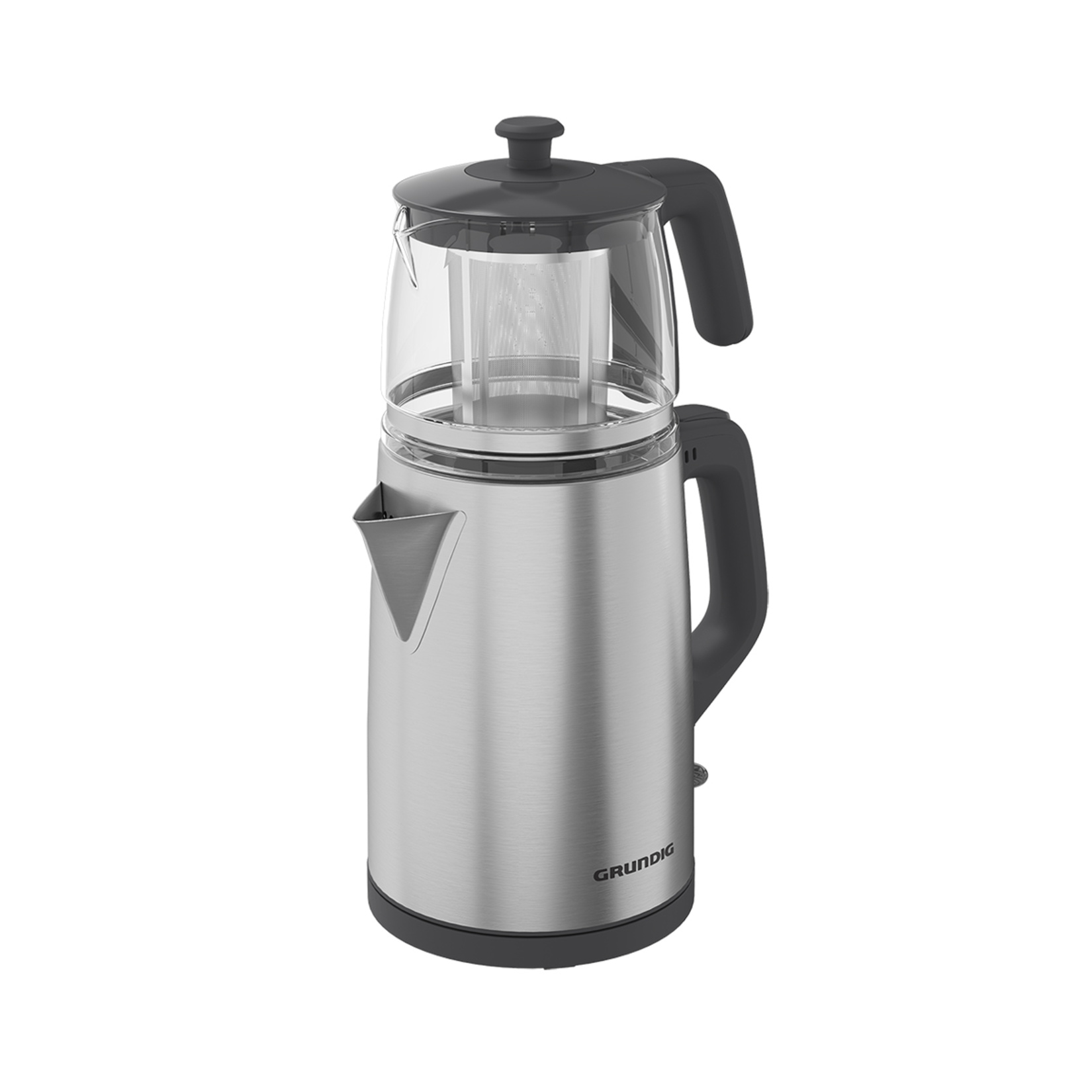 Grundig TM 2522 IC Inox Cam Çay Makinesi